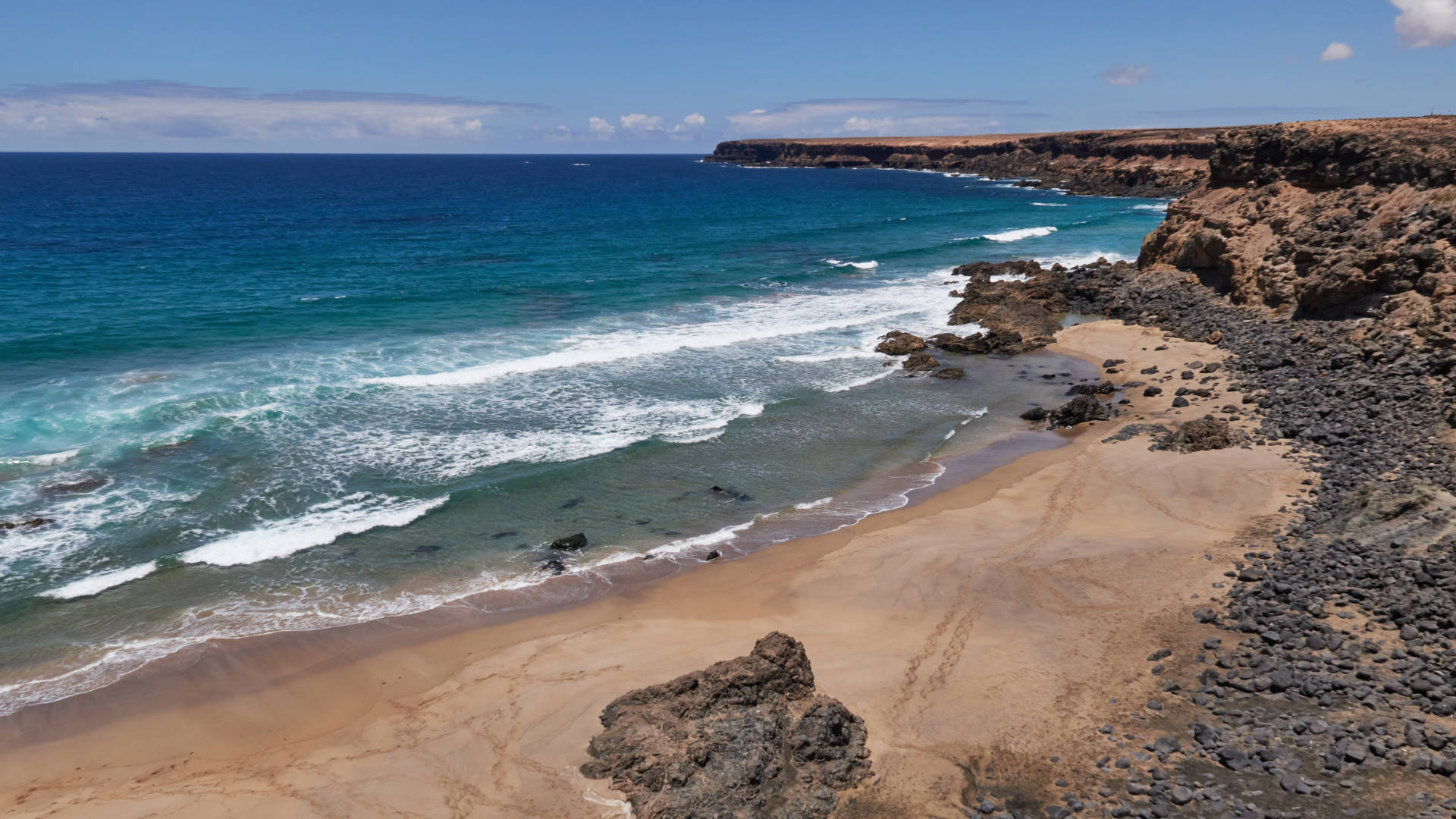 Playa de Tebeto Tindaya Fuerteventura.