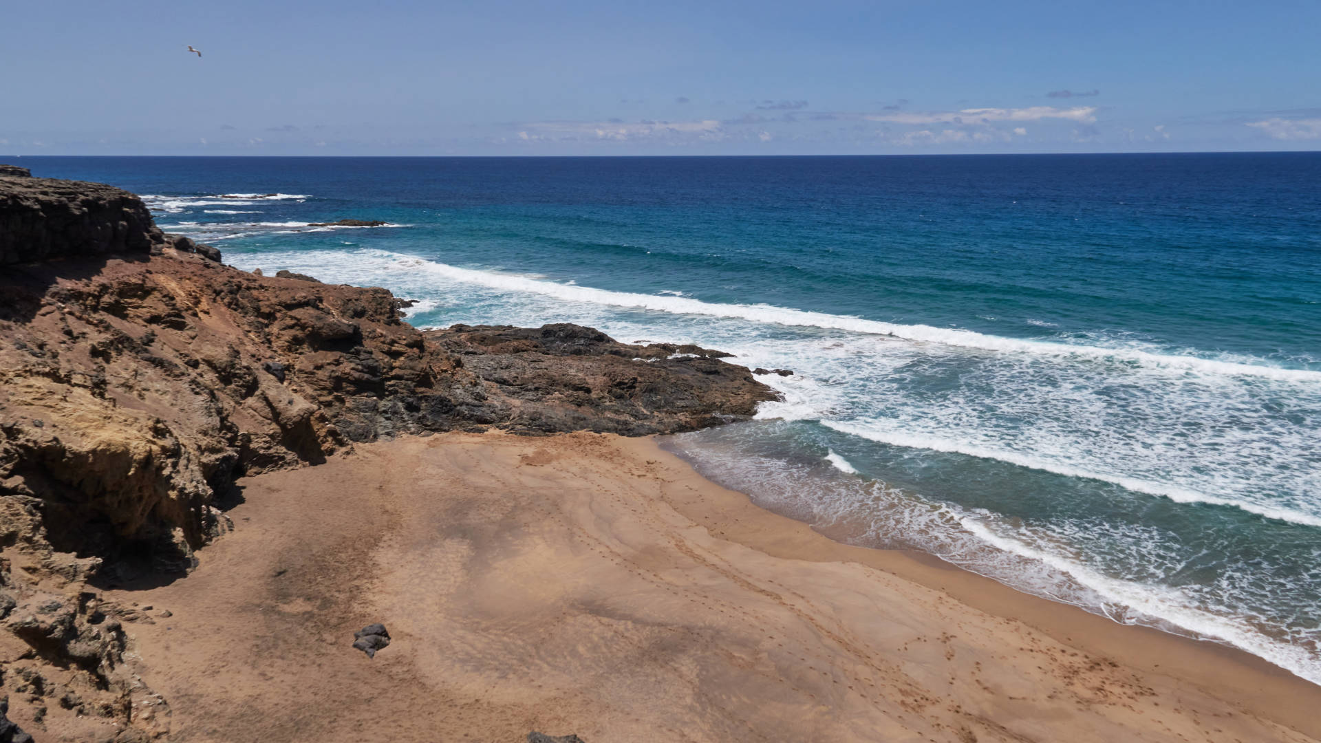 Playa de Tebeto Tindaya Fuerteventura.