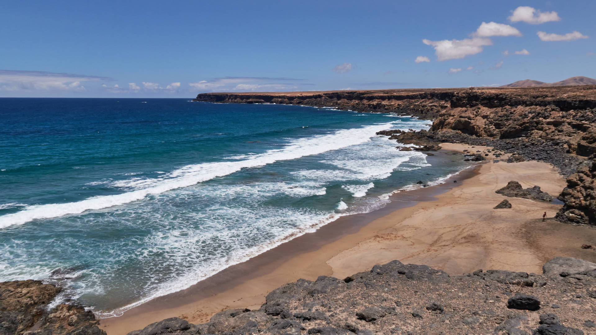 Playa de Tebeto Tindaya Fuerteventura.