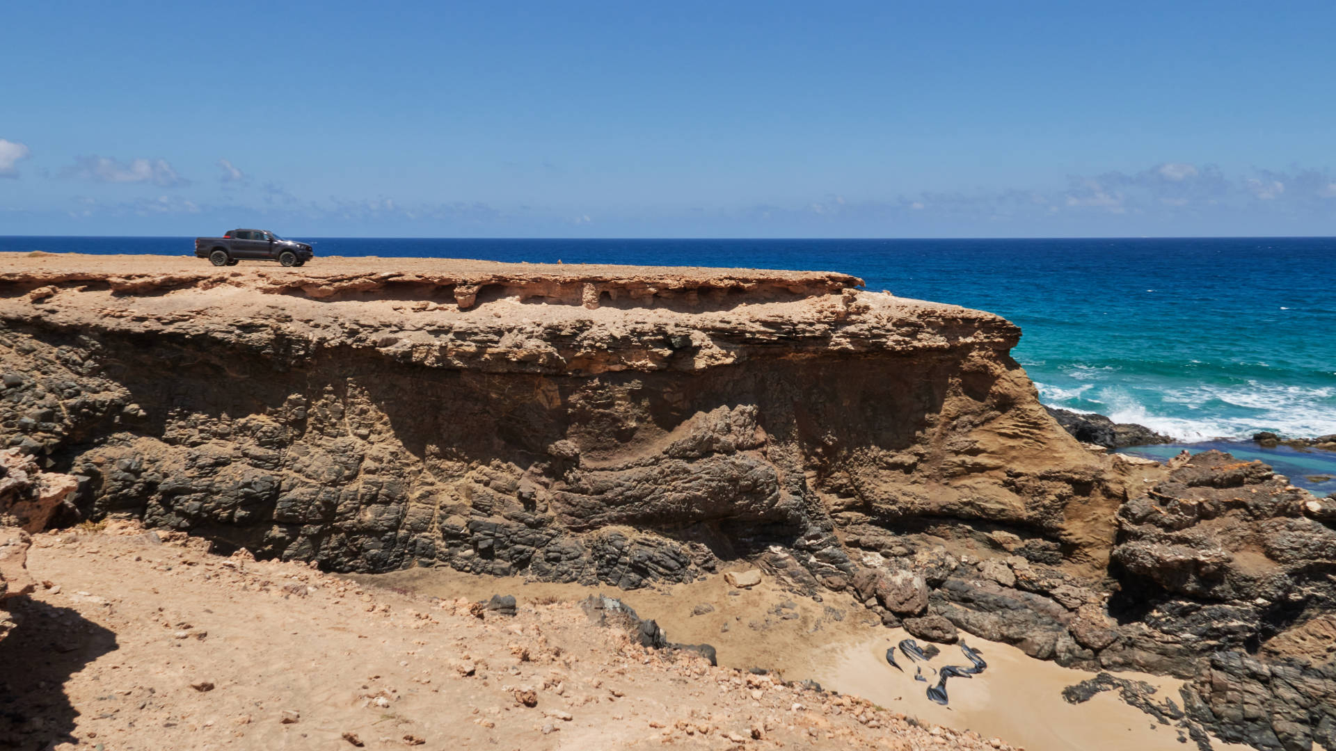 Los Garañones (Punta del Viento) nahe Tindaya Fuerteventura.