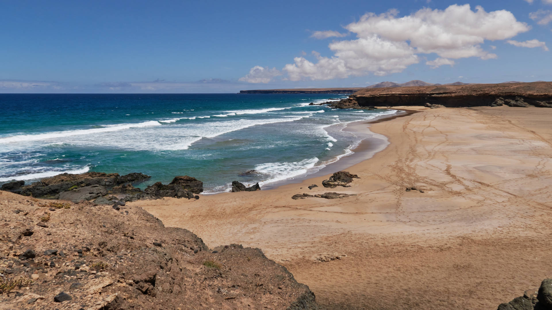 Der Strand Playa Jarugo nahe Tindaya Fuerteventura.