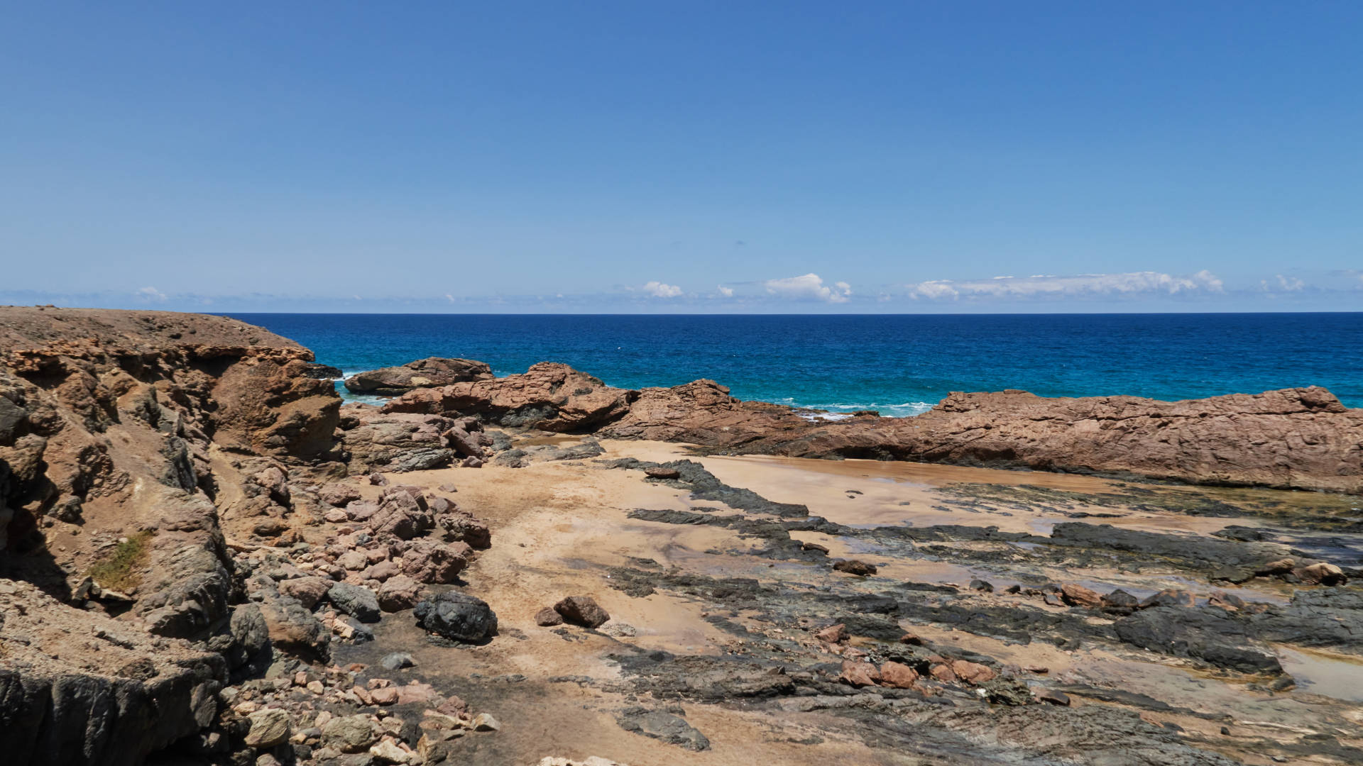 Der Strand Playa Jarugo nahe Tindaya Fuerteventura.