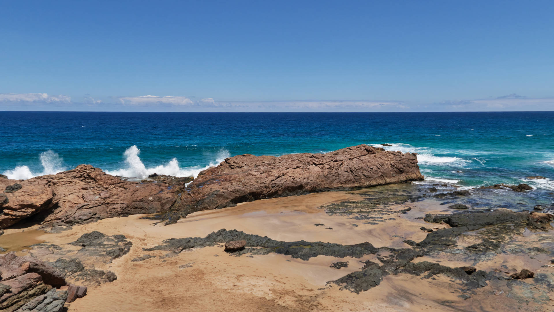 Der Strand Playa Jarugo nahe Tindaya Fuerteventura.