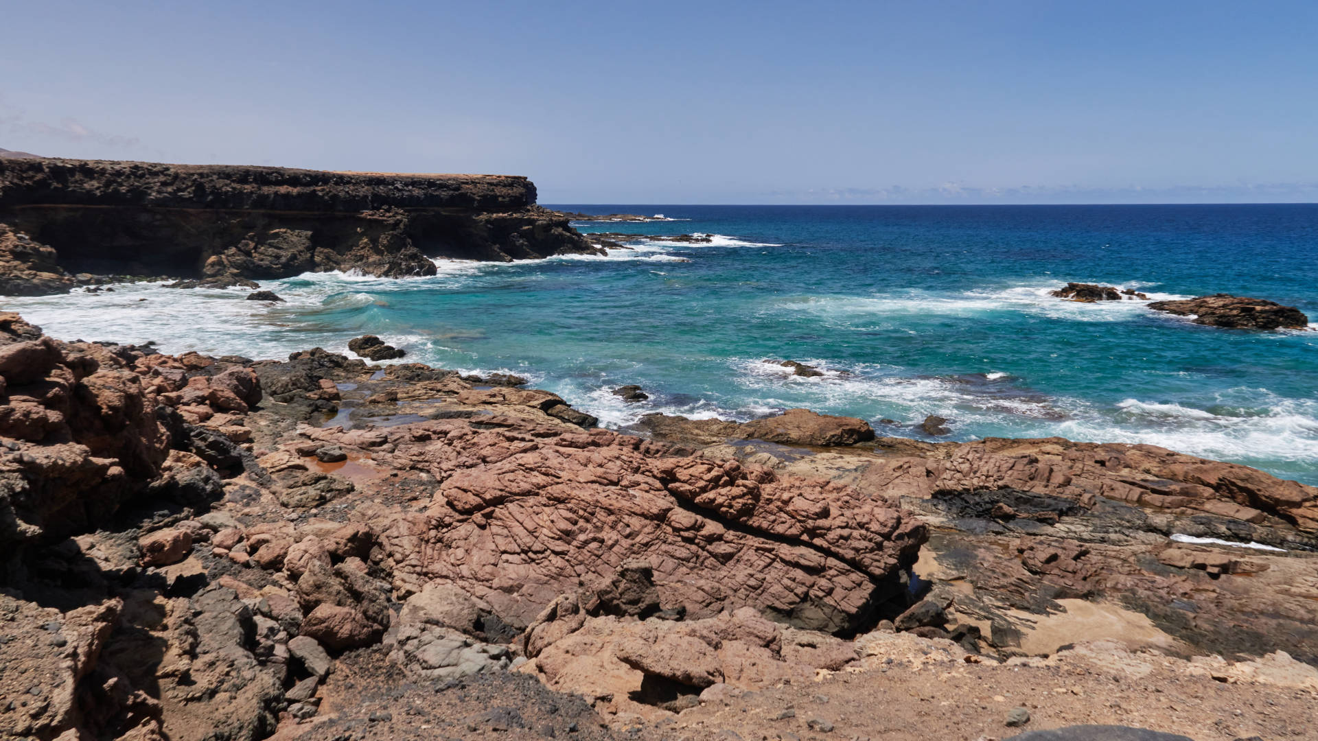 Der Strand Playa Jarugo nahe Tindaya Fuerteventura.