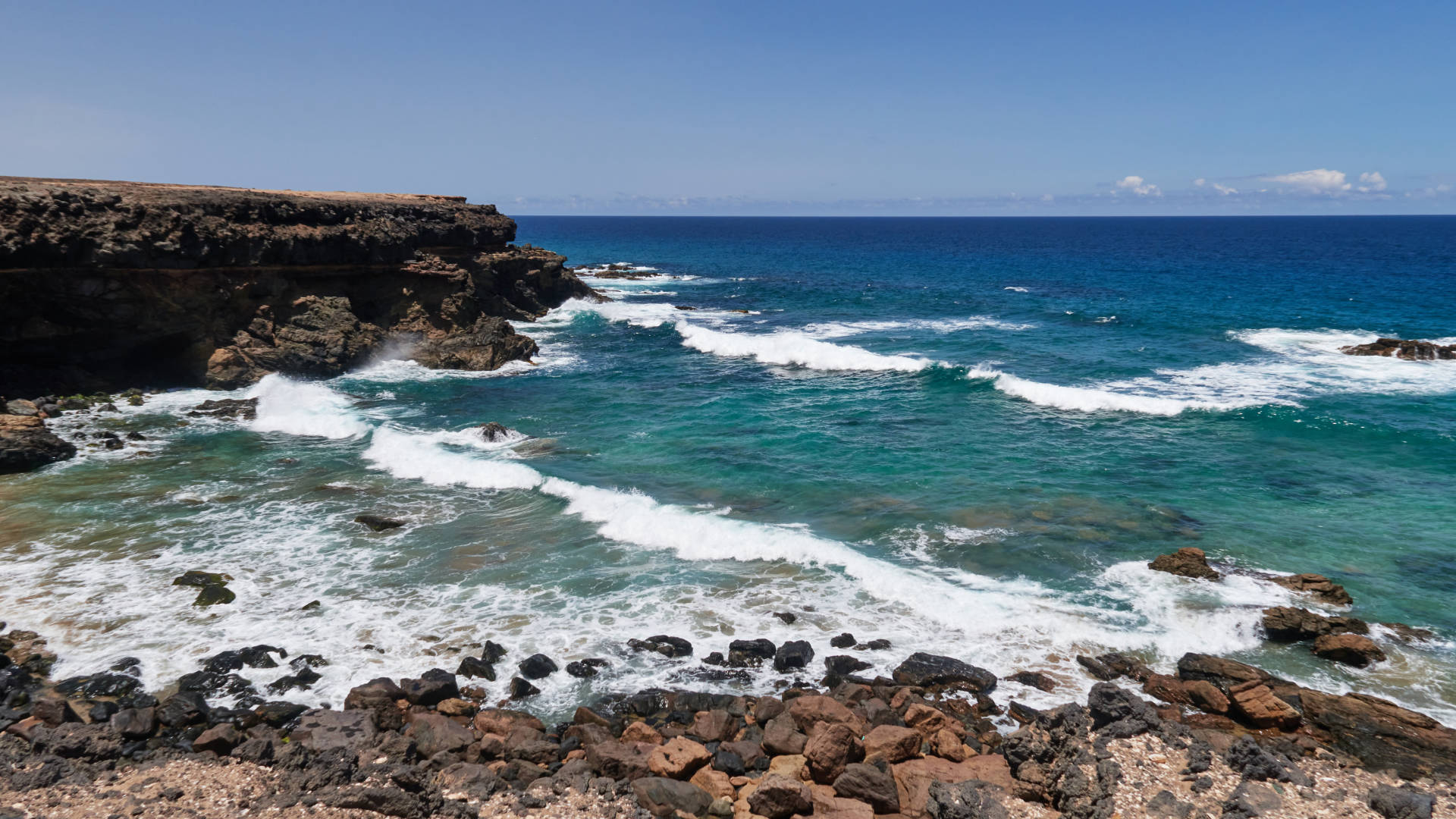 Der Strand Playa Jarugo nahe Tindaya Fuerteventura.