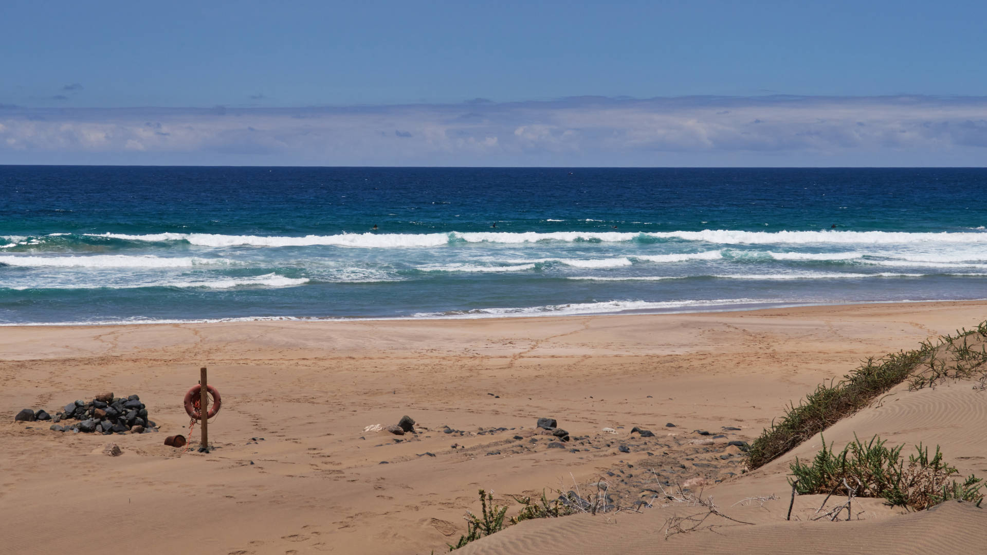 Der Strand Playa Jarugo nahe Tindaya Fuerteventura.