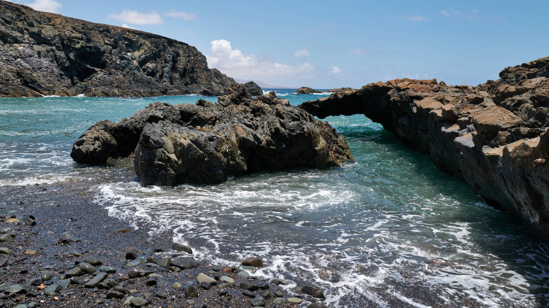 Puerto de la Cruz nahe Puertito de los Molinos Fuerteventura.