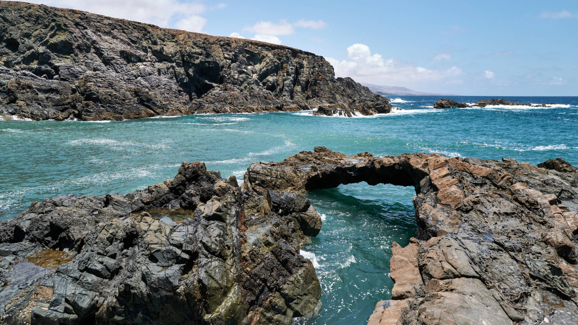 Puerto de la Cruz nahe Puertito de los Molinos Fuerteventura.