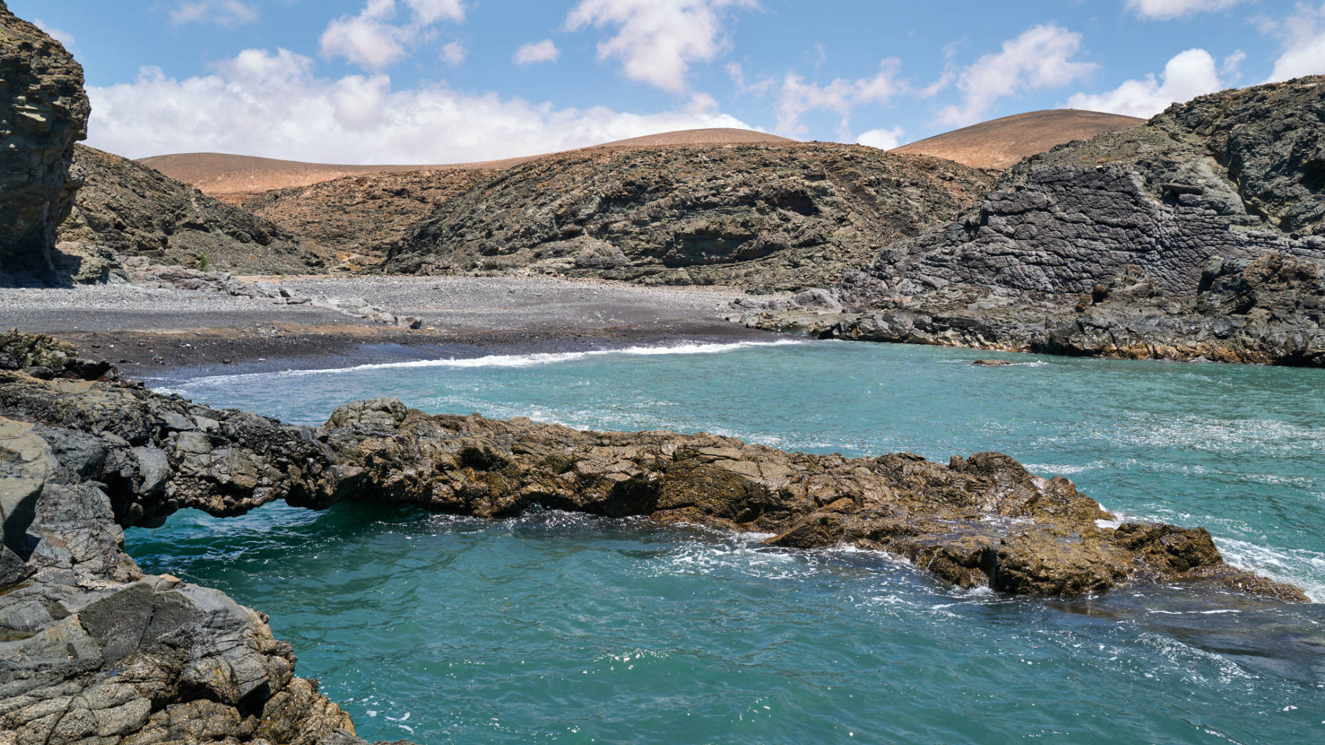 Puerto de la Cruz nahe Puertito de los Molinos Fuerteventura.