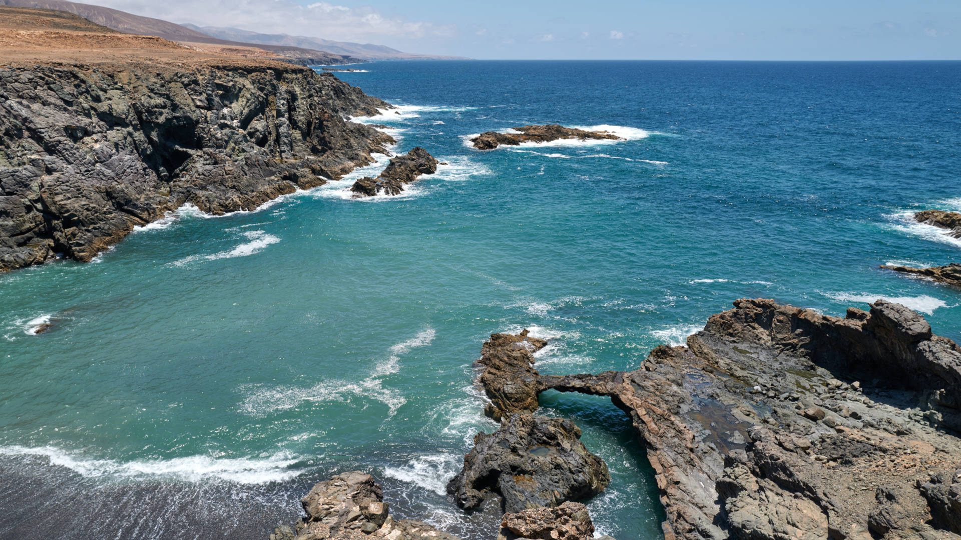 Puerto de la Cruz nahe Puertito de los Molinos Fuerteventura.