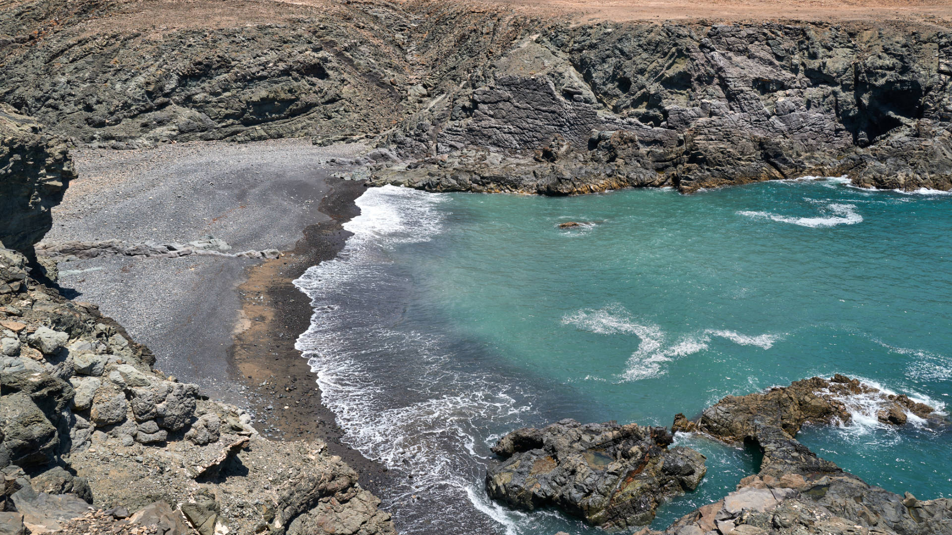 Puerto de la Cruz nahe Puertito de los Molinos Fuerteventura.