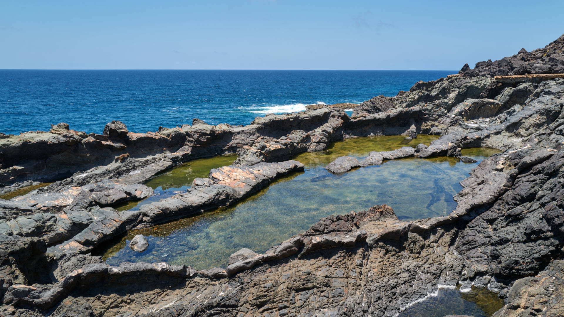 Puerto de la Cruz nahe Puertito de los Molinos Fuerteventura.