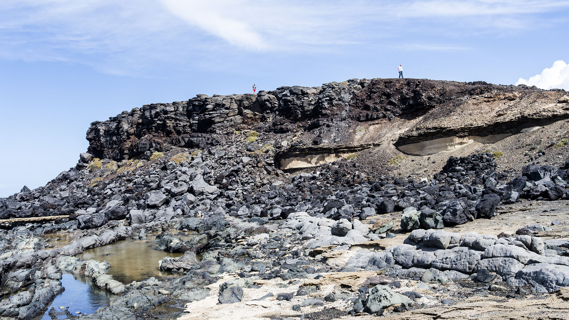 Natursalinen Puerto del la Cruz bei Los Molinos Fuerteventura.