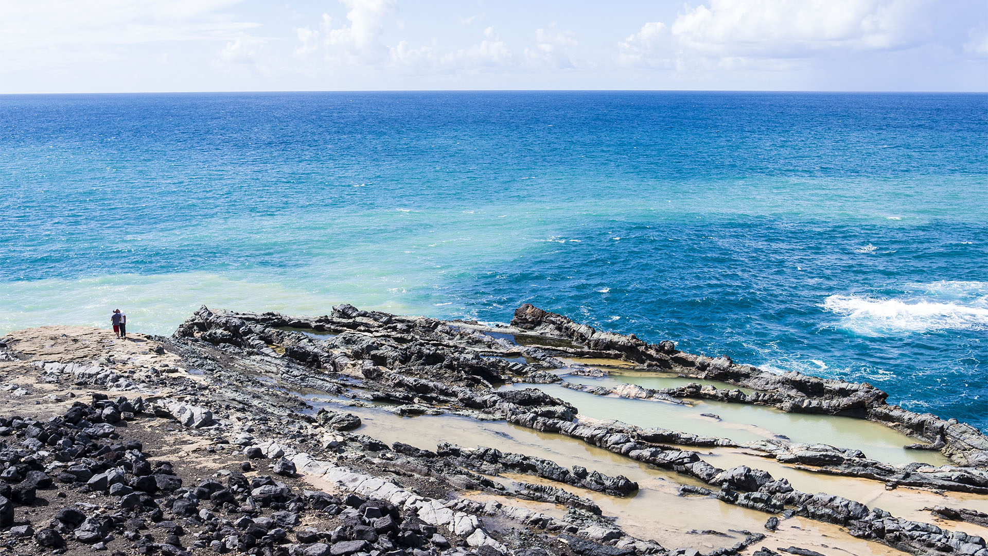 Natursalinen Puerto del la Cruz bei Los Molinos Fuerteventura.