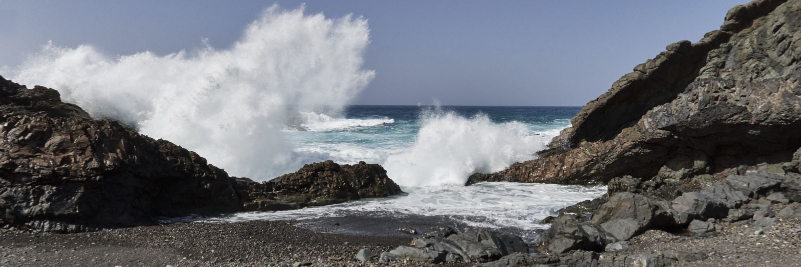 Bahía de las Gaviotas nahe Los Molinos Fuerteventura.