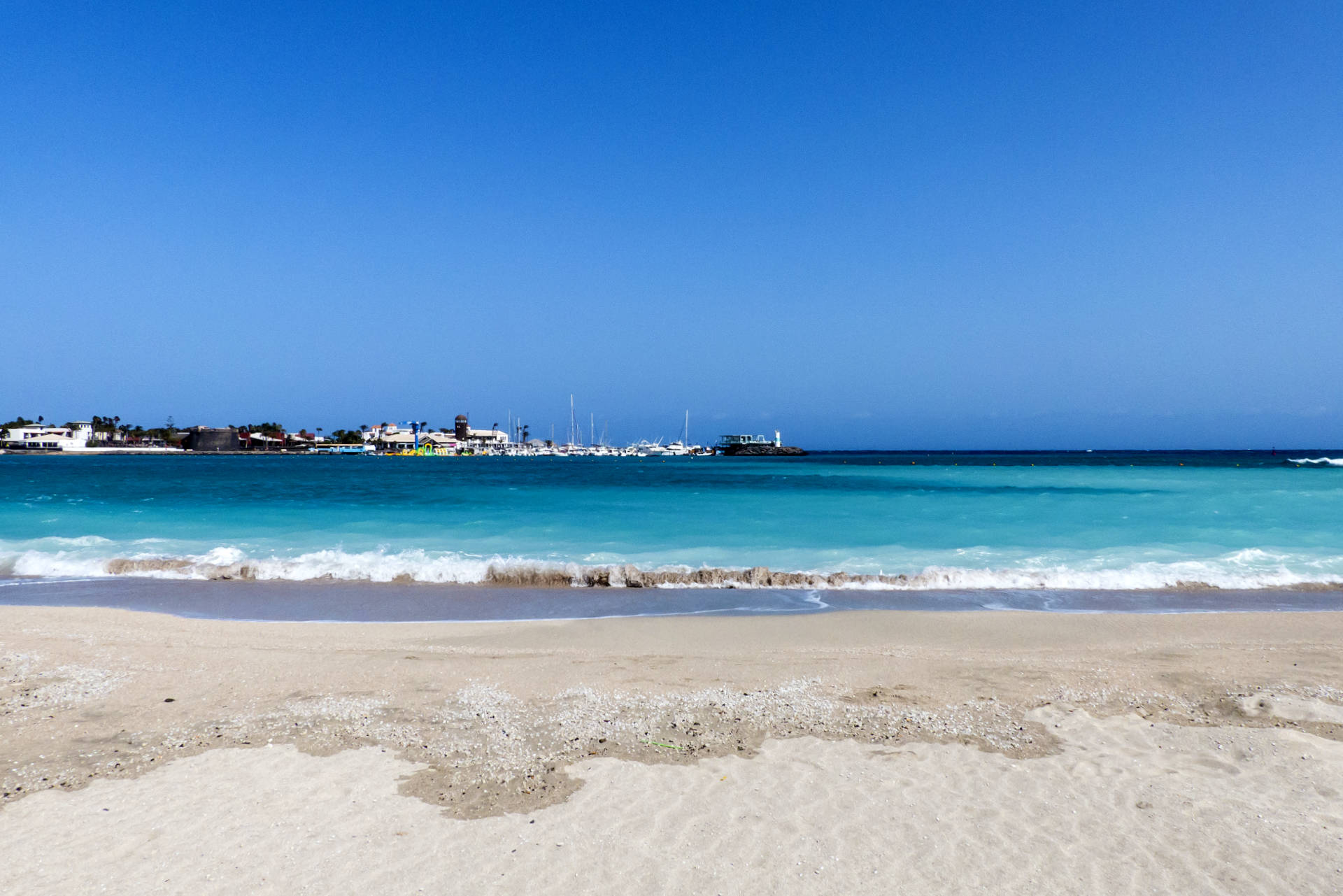 Playa del Castillo Caleta de Fuste Fuerteventura.