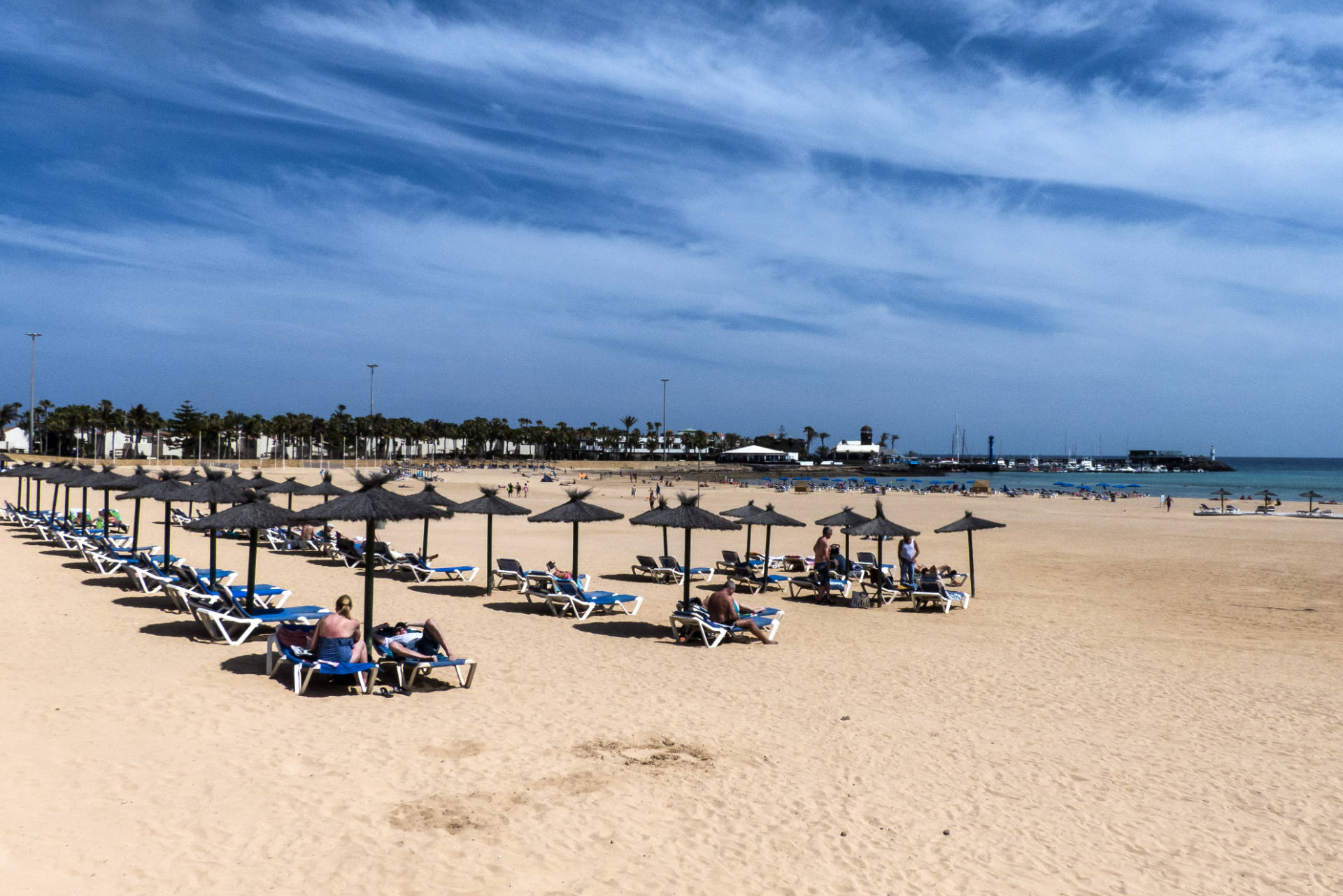 Playa del Castillo Caleta de Fuste Fuerteventura.