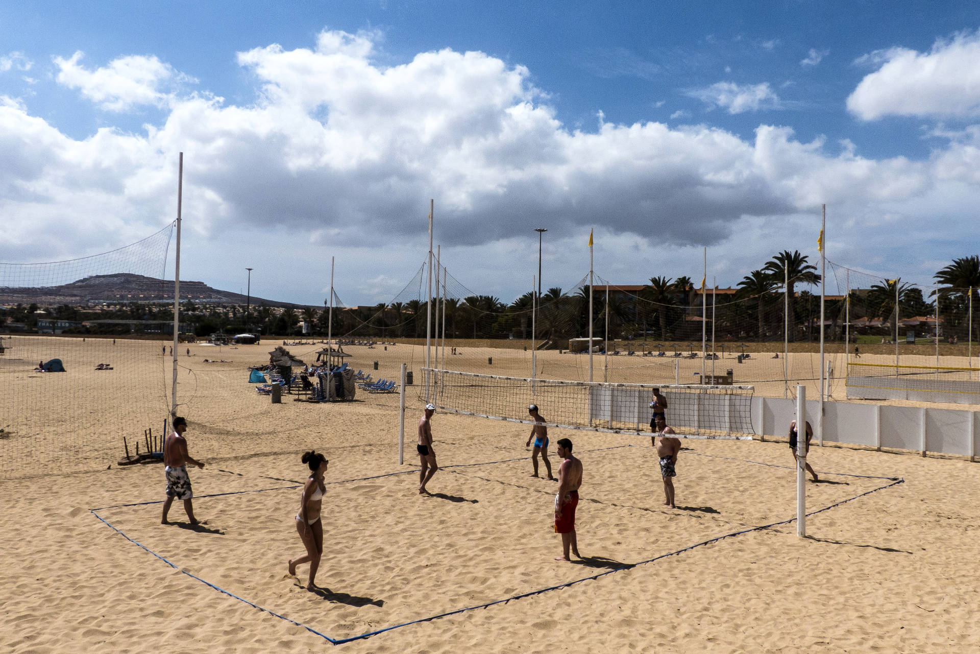 Playa del Castillo Caleta de Fuste Fuerteventura.