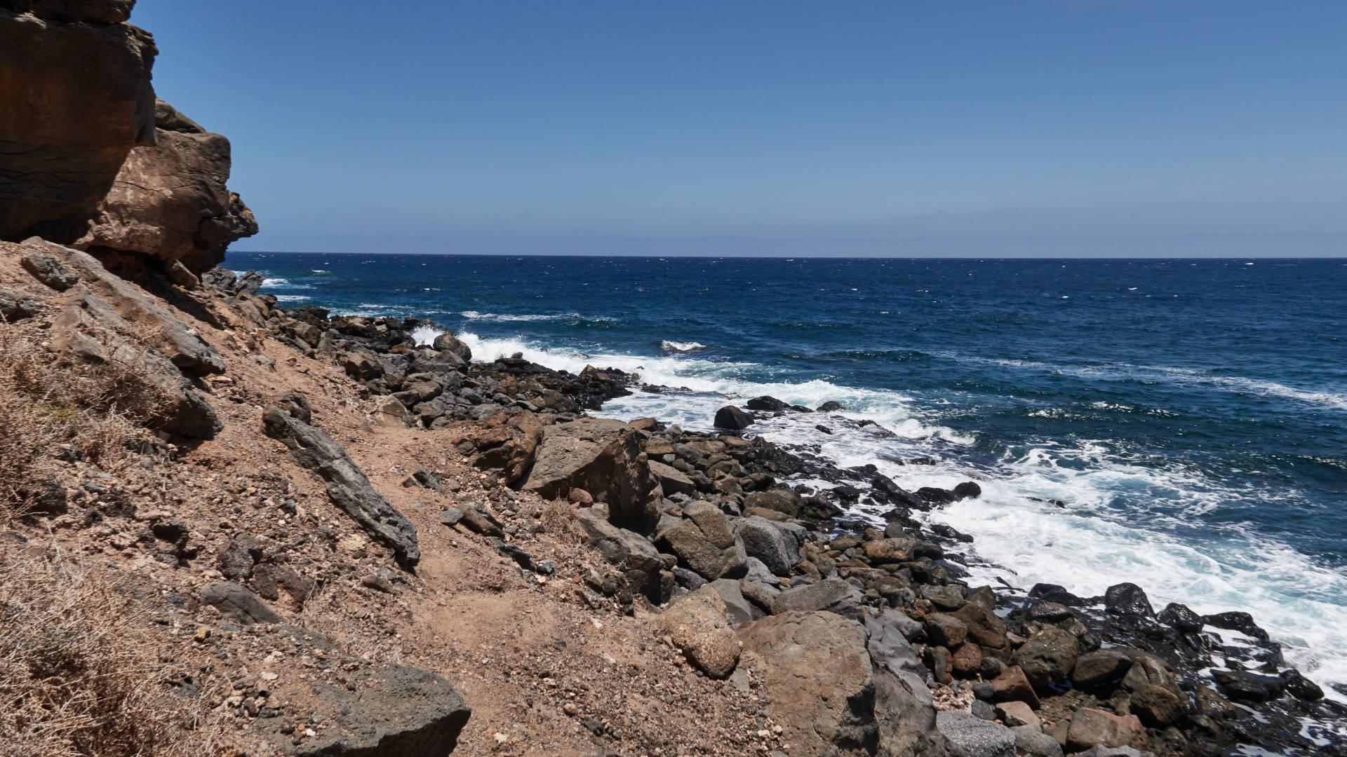 Caleta de la Ballena Pozo Negro Fuerteventura.