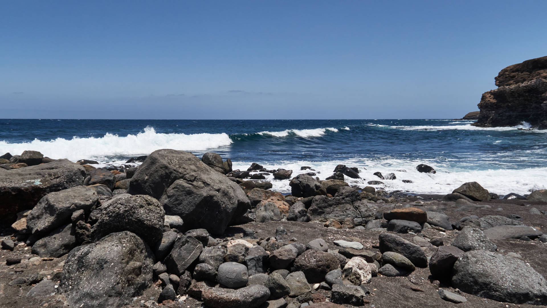 Caleta de la Ballena Pozo Negro Fuerteventura.