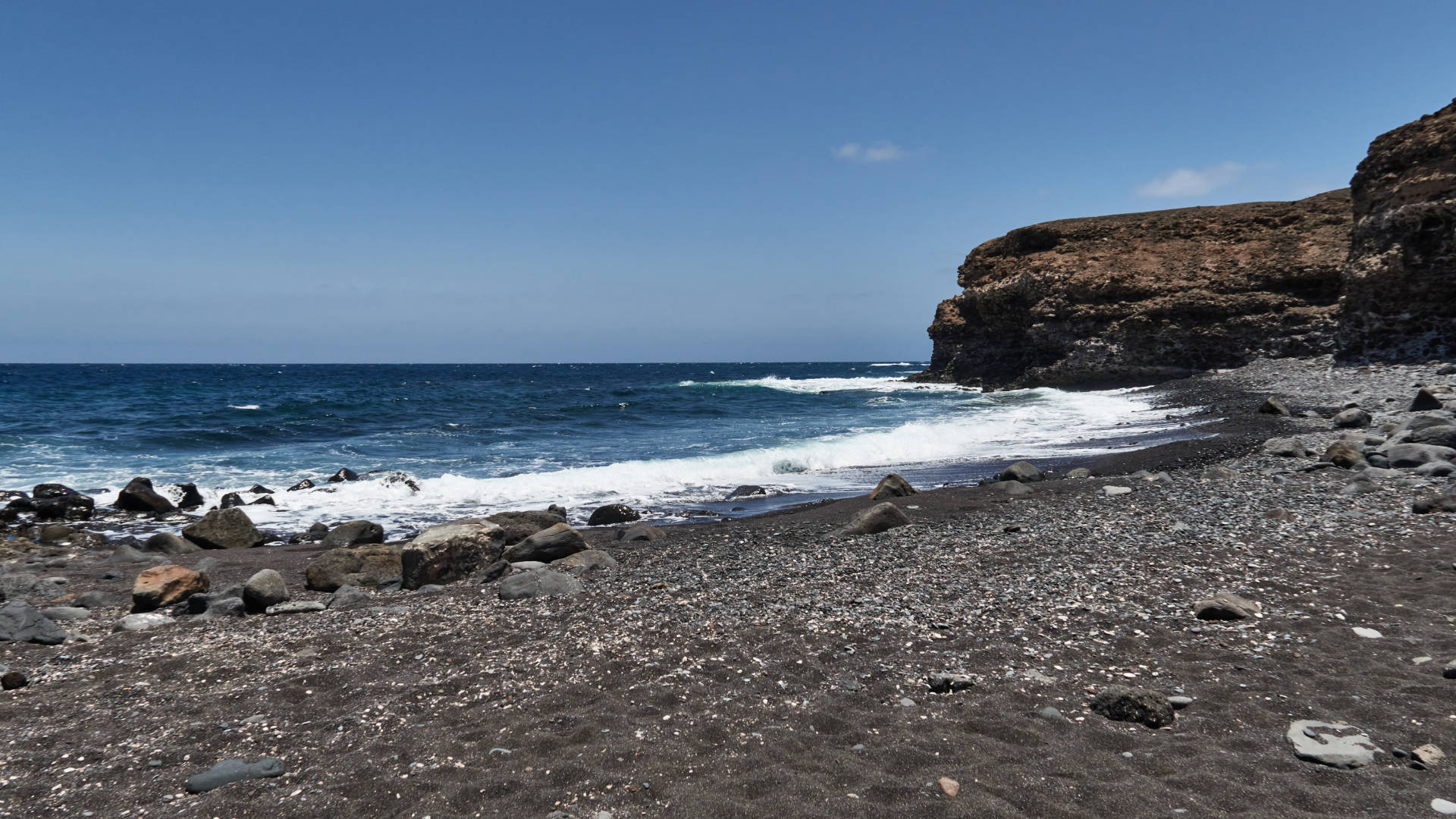 Caleta de la Ballena Pozo Negro Fuerteventura.