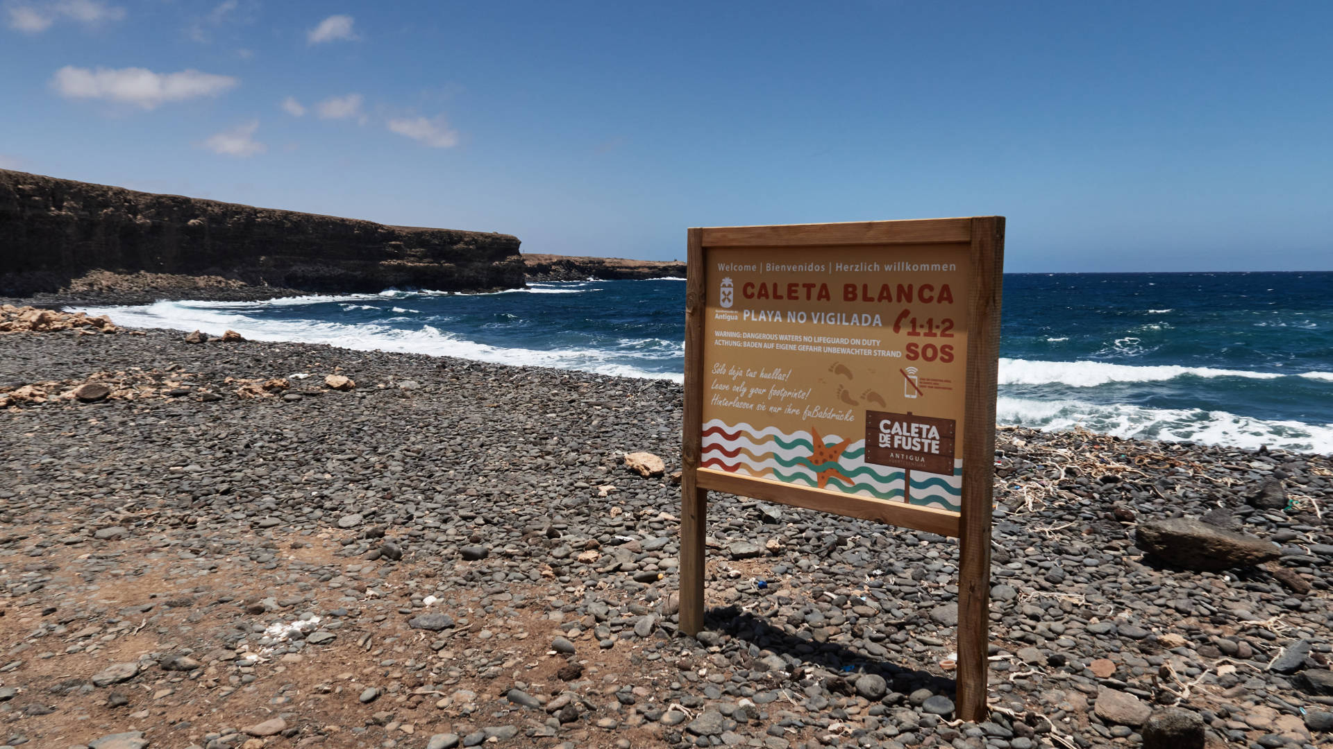 Caleta Blanca Pozo Negro Fuerteventura.