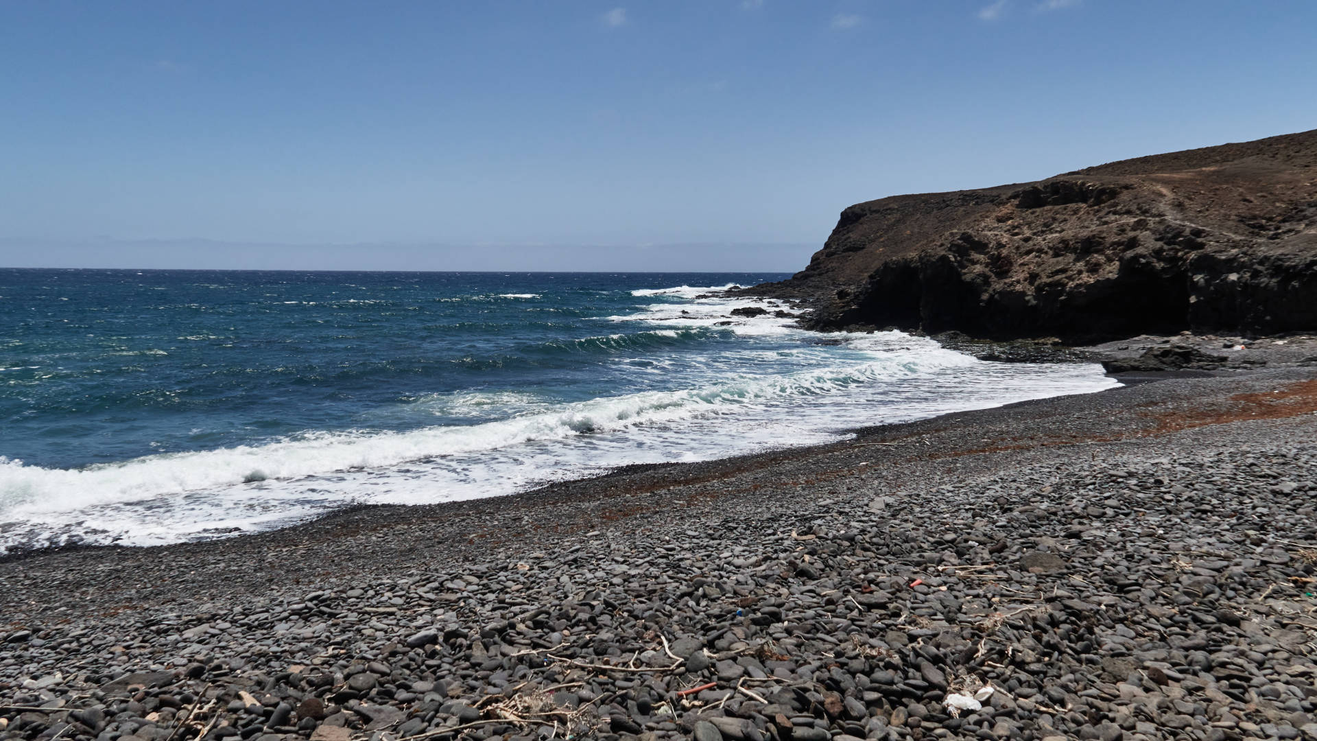 Playa de Leonardo Pozo Negro Fuerteventura.