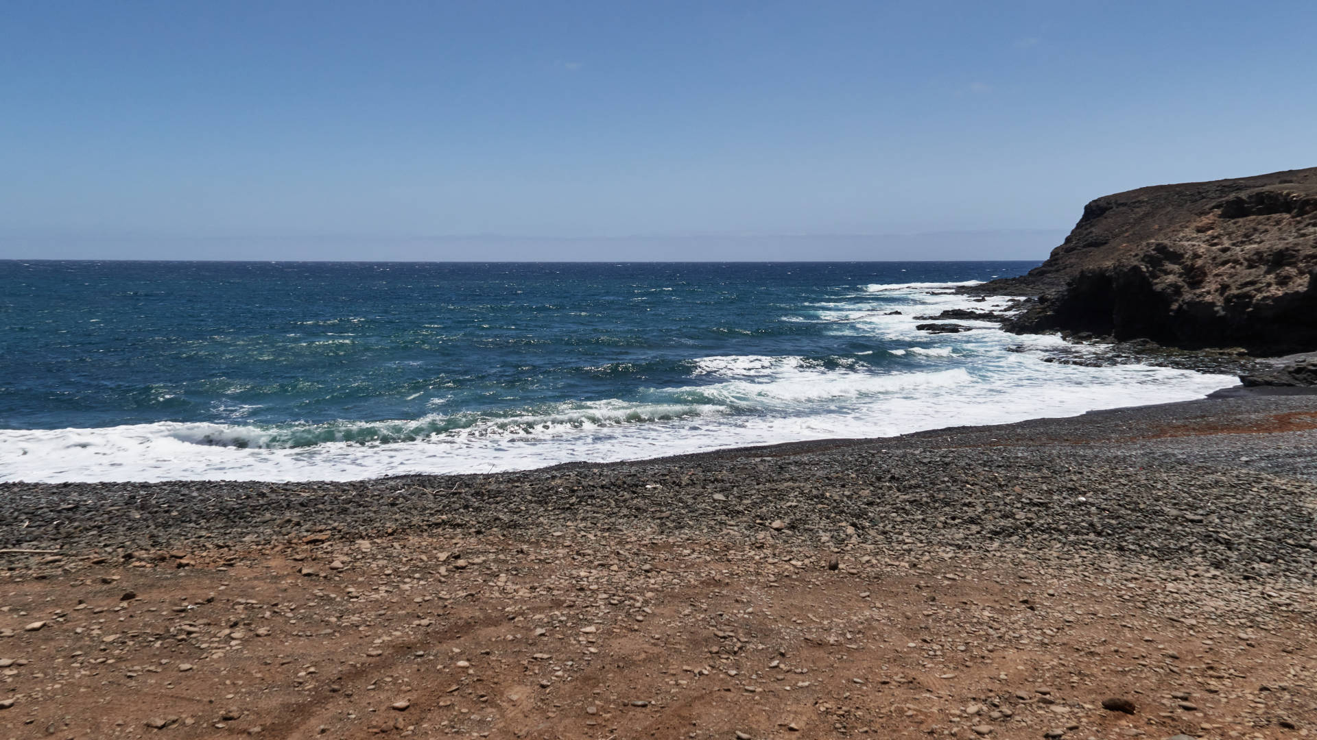 Playa de Leonardo Pozo Negro Fuerteventura.