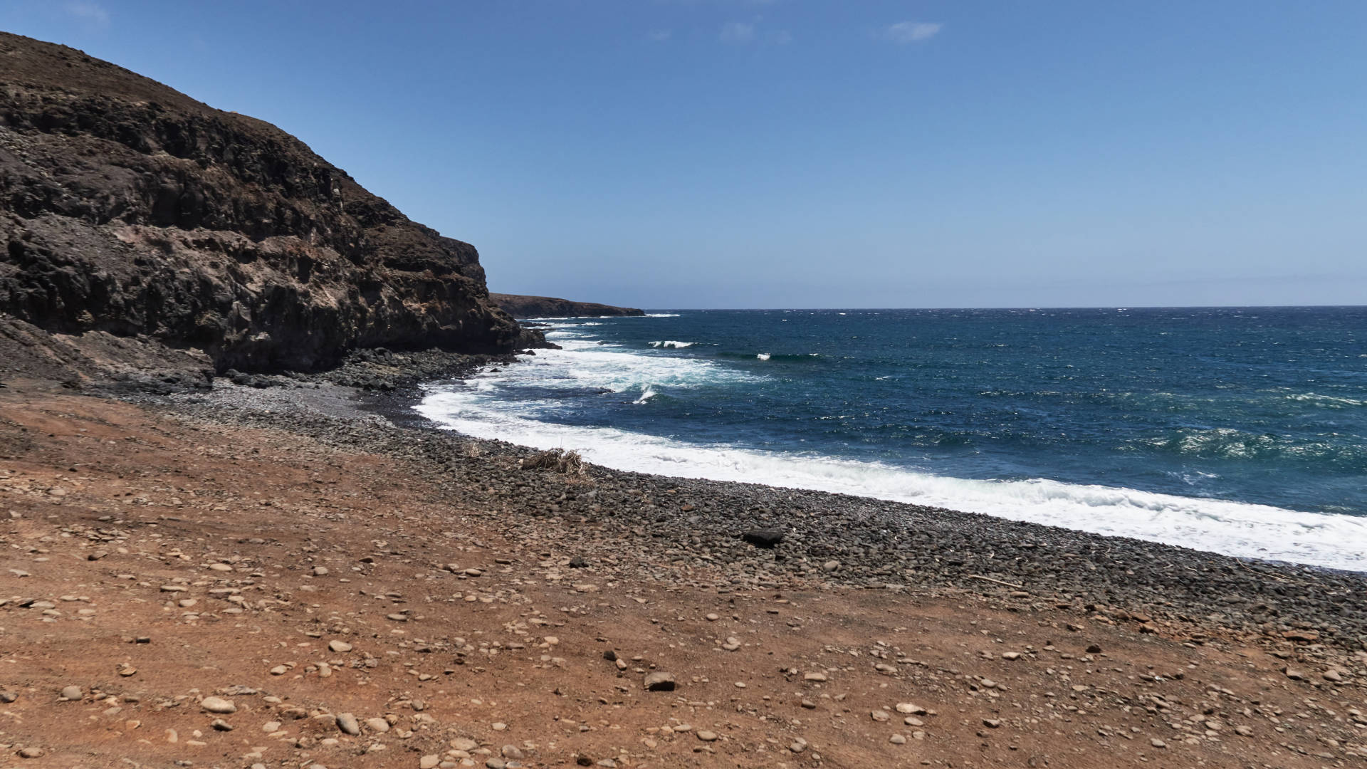 Playa de Leonardo Pozo Negro Fuerteventura.