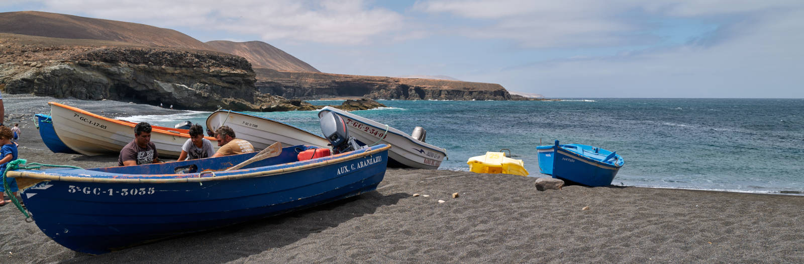 Playa de Ajuy Fuerteventura.