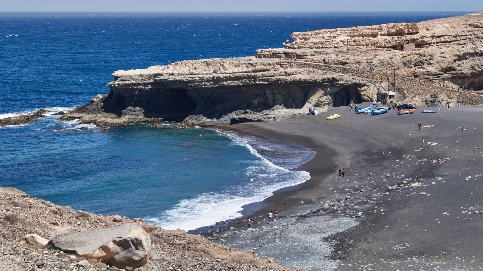 Playa de Ajuy Fuerteventura.