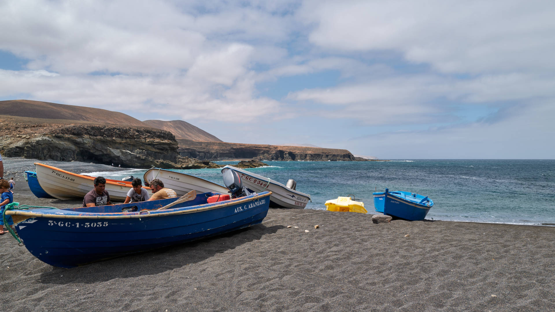 Playa de Ajuy Fuerteventura.