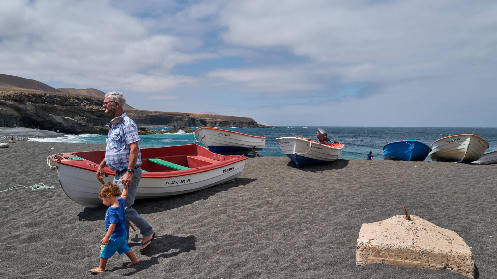 Playa de Ajuy Fuerteventura.