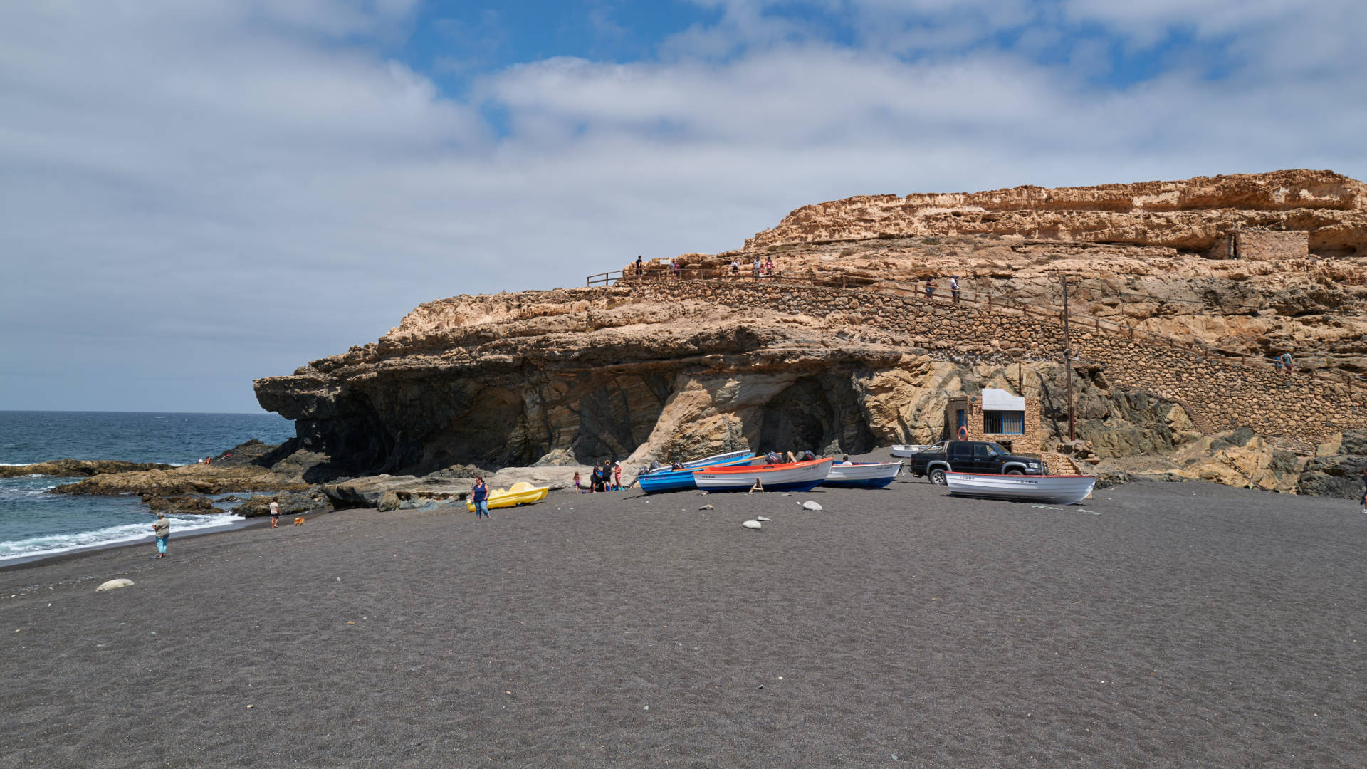 Playa de Ajuy Fuerteventura.