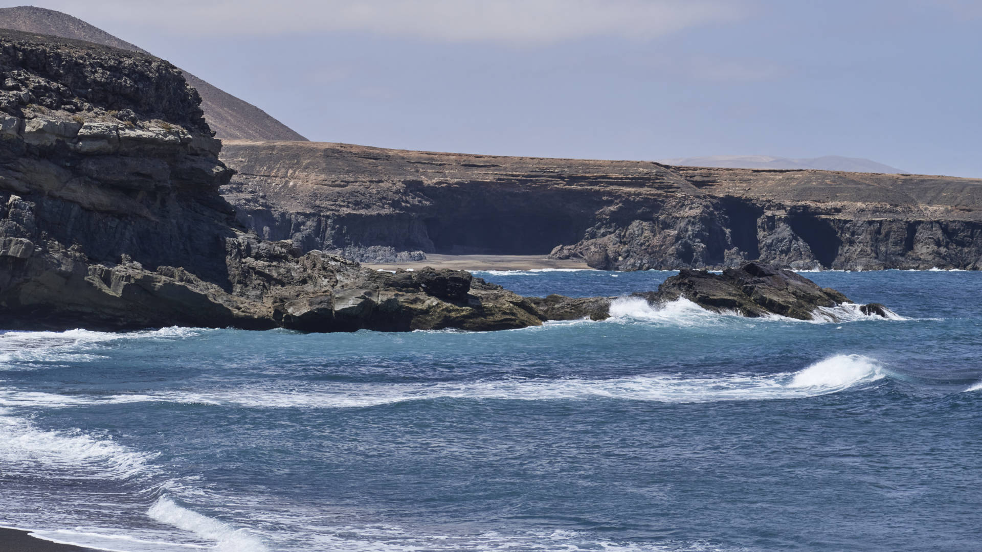 Playa de los Muertos Ajuy Fuerteventura.