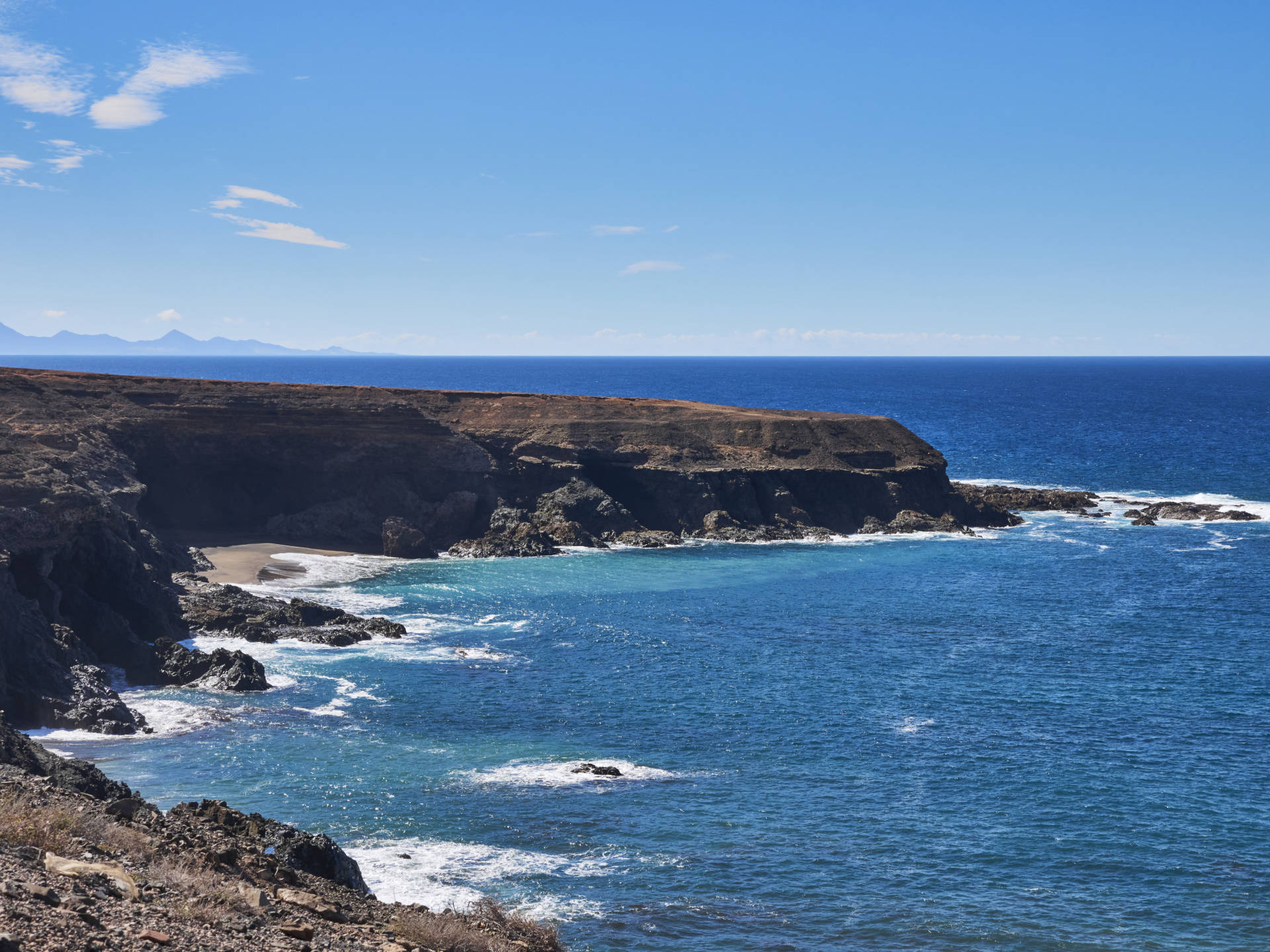 Der Playa de los Muertos nahe Ajuy Fuerteventura.