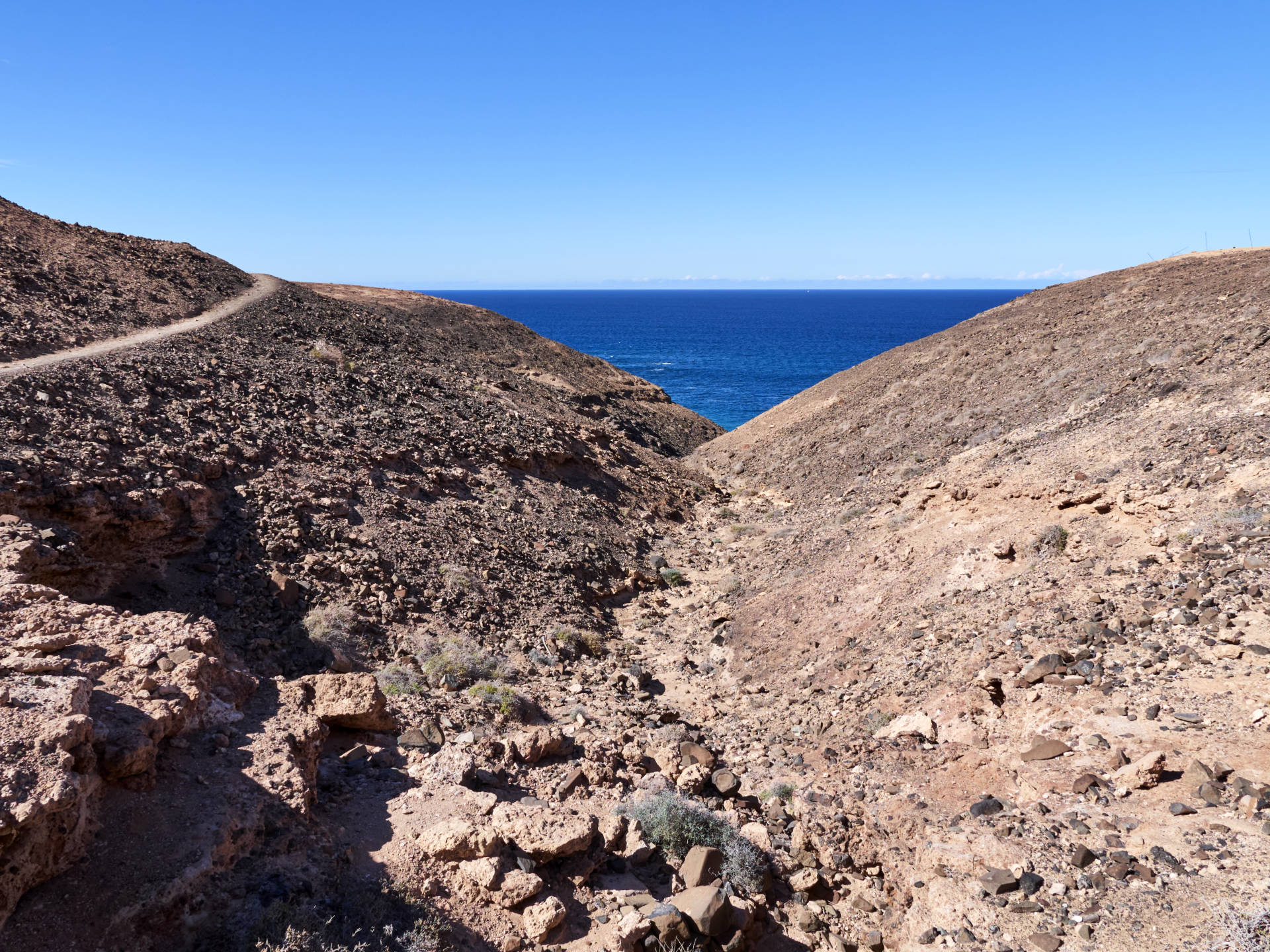 Der Playa de los Muertos nahe Ajuy Fuerteventura.