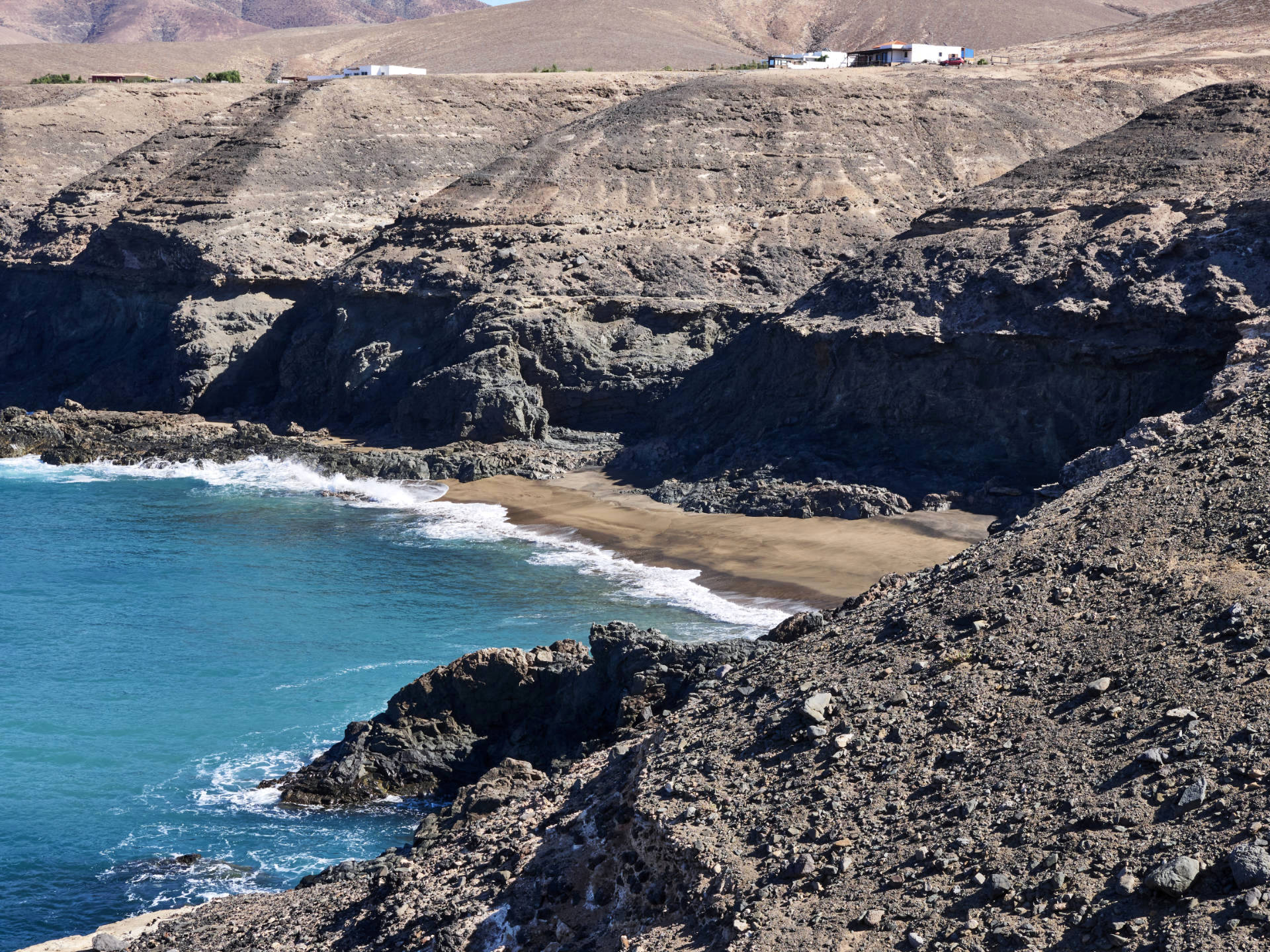 Der Playa de los Muertos nahe Ajuy Fuerteventura.