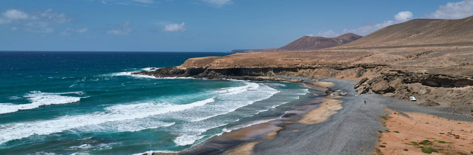 Der Strand Playa de Garcey nahe Pájara Fuerteventura.