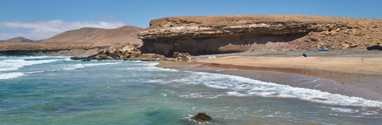 Der Strand Playa de Vigocho nahe Pájara Fuerteventura.