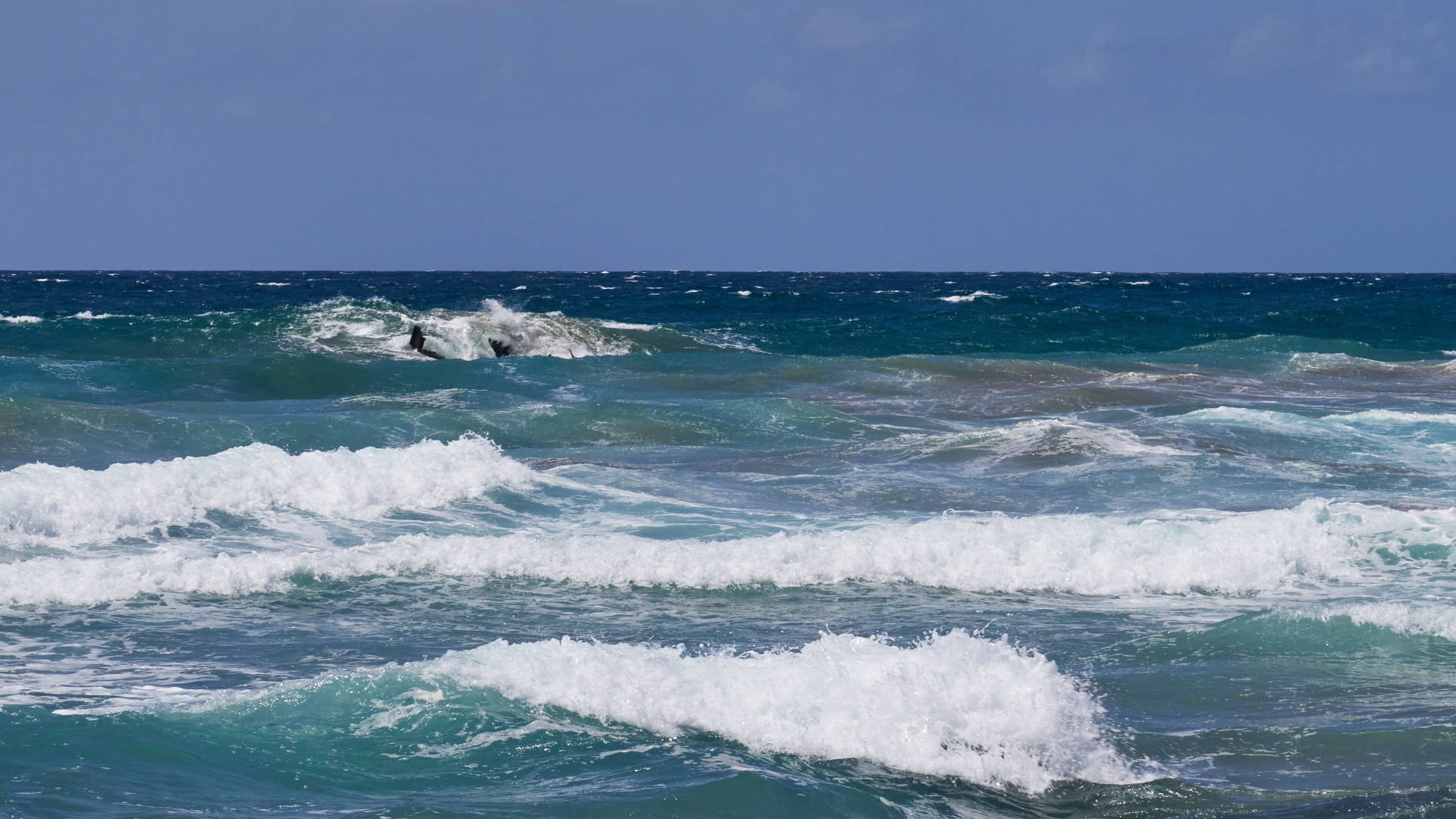 Das Wrack der American Star vor dem Playa de Vigocho nahe Pájara Fuerteventura 2021.