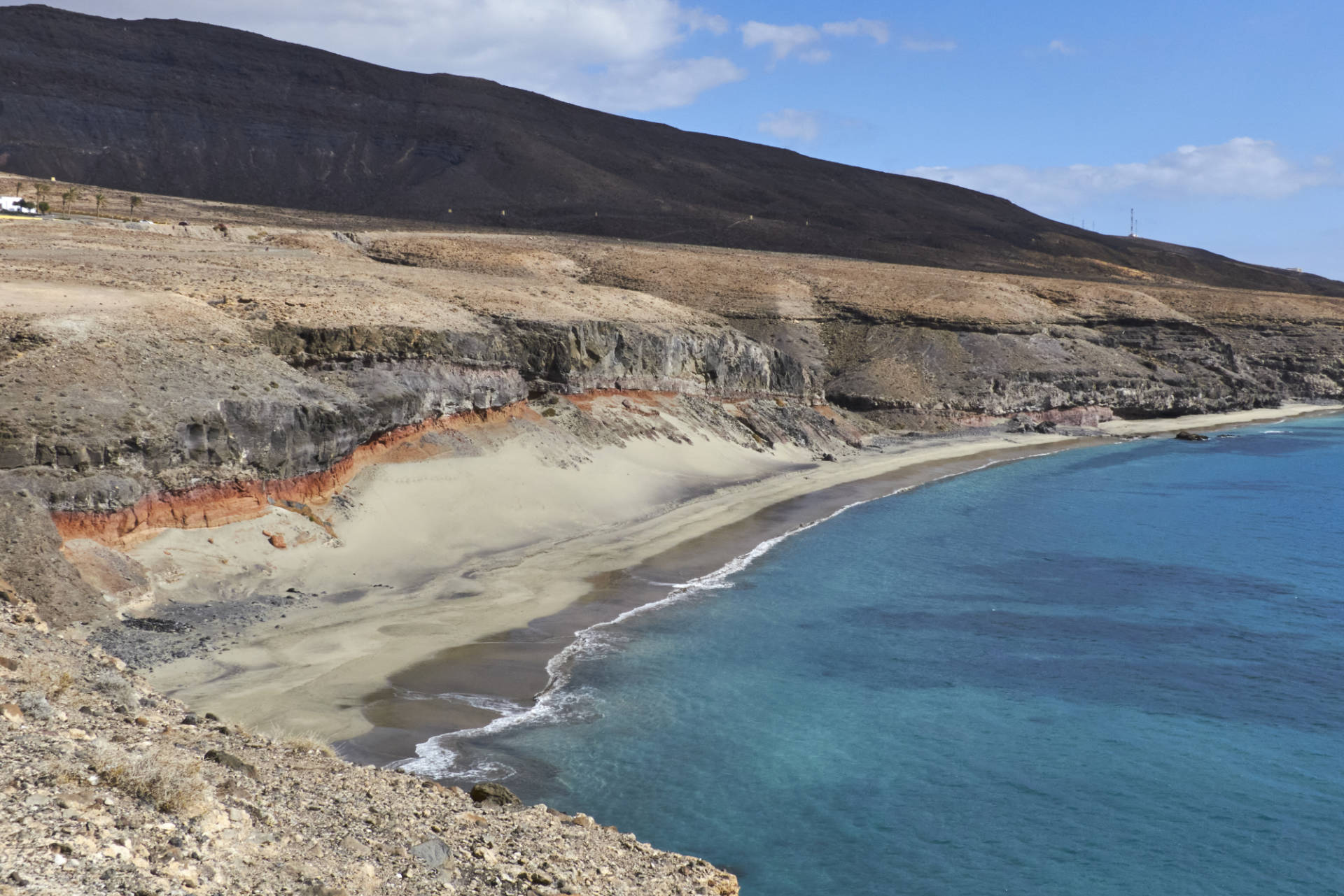 Playa de las Coloradas Morro Jable Jandía Fuerteventura.