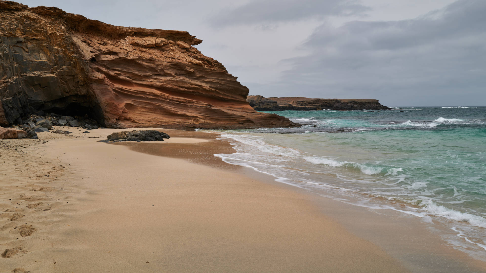 Playa de los Ojos Jandía Fuerteventura.