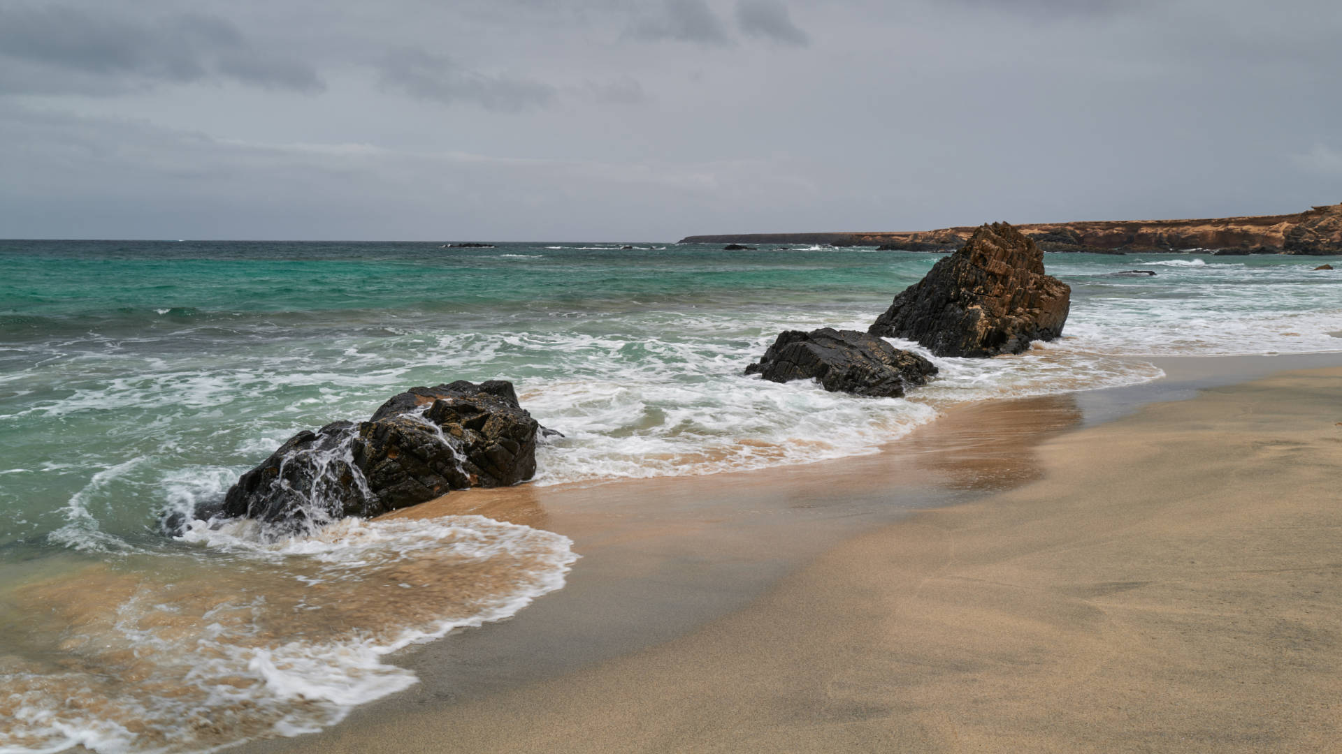Playa de los Ojos Jandía Fuerteventura.