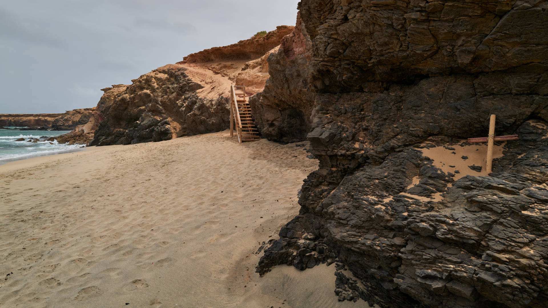 Playa de los Ojos Jandía Fuerteventura.