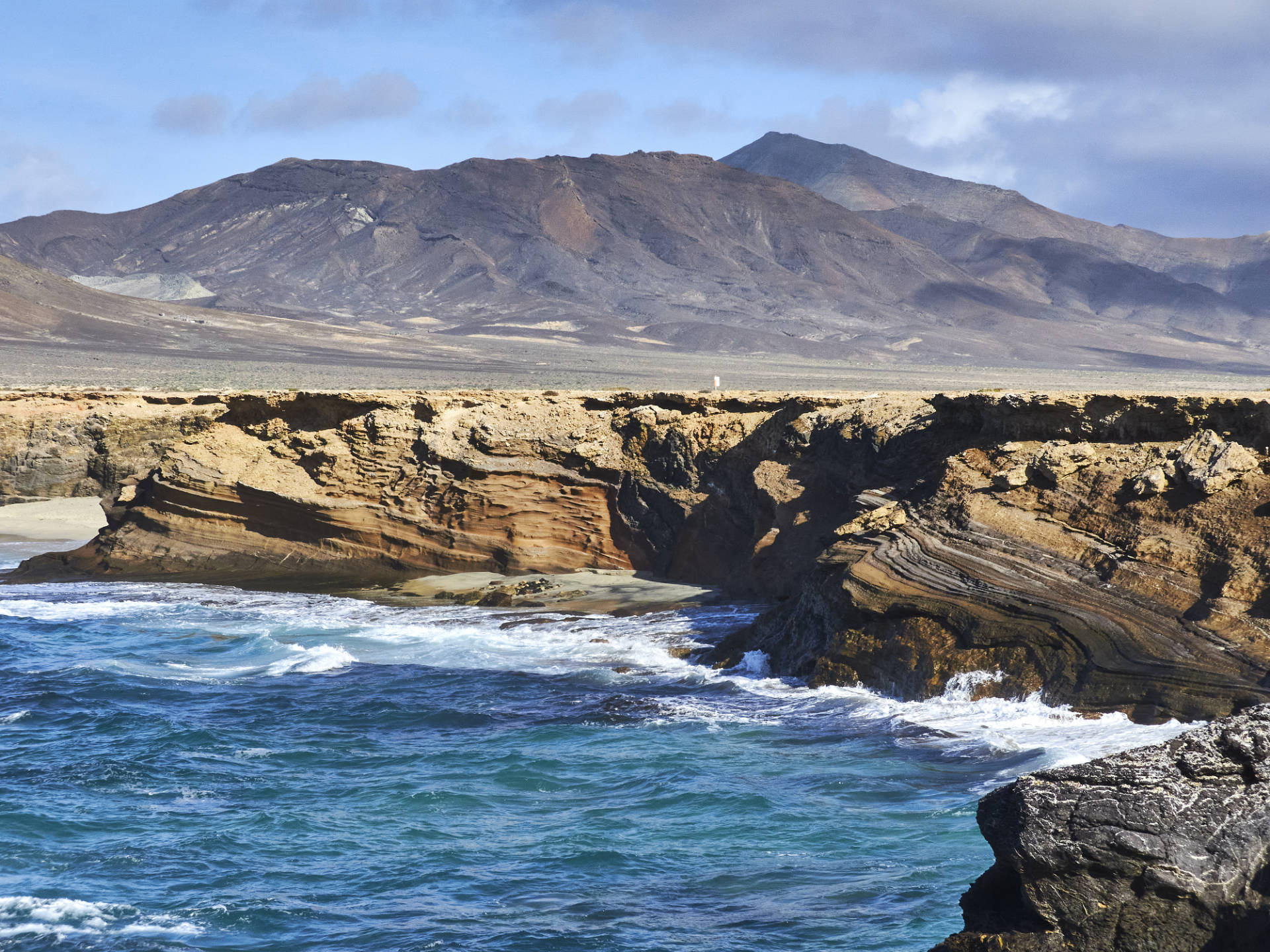 Playa de los Ojos Jandía Fuerteventura.