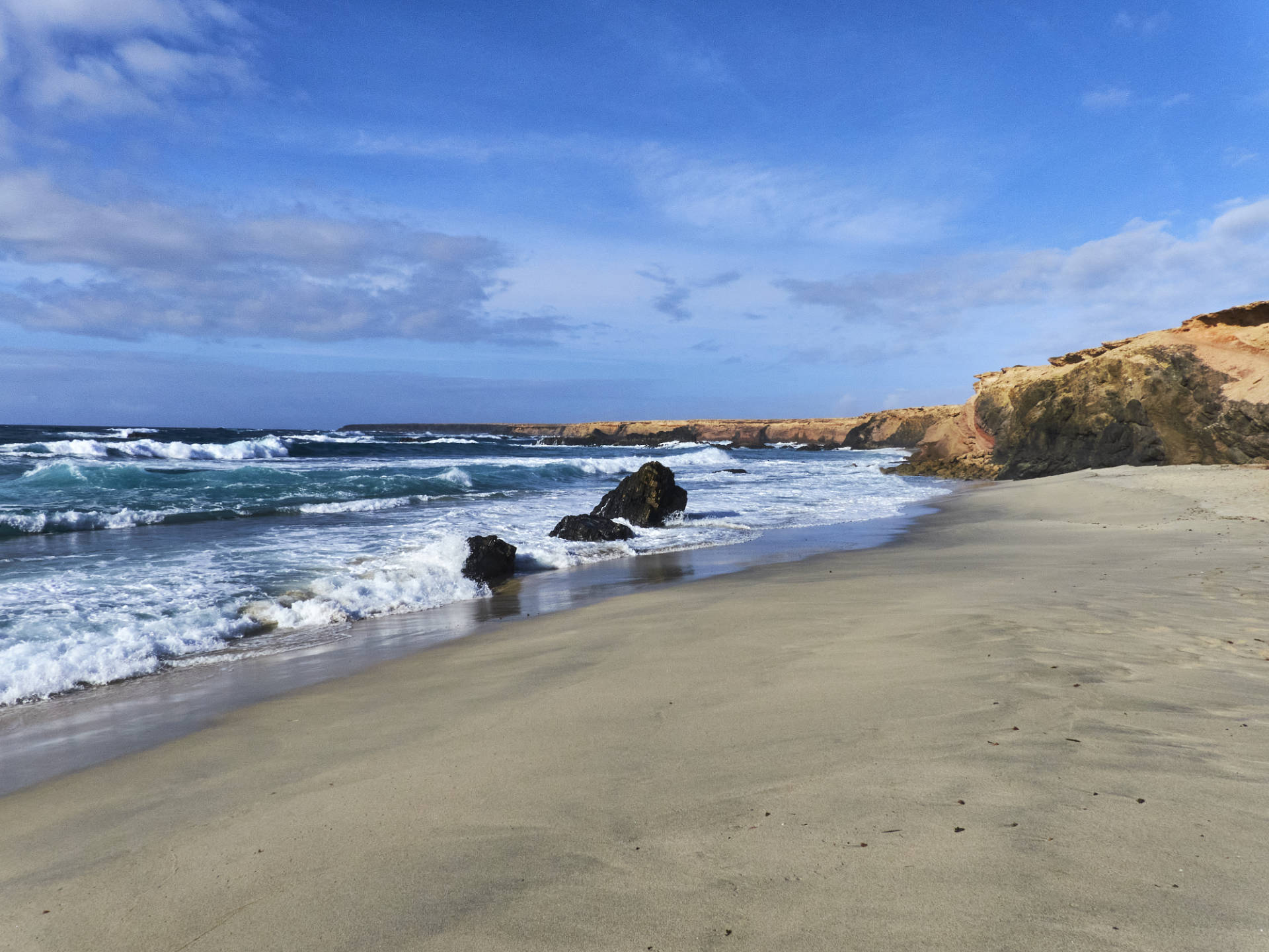 Playa de los Ojos Jandía Fuerteventura.