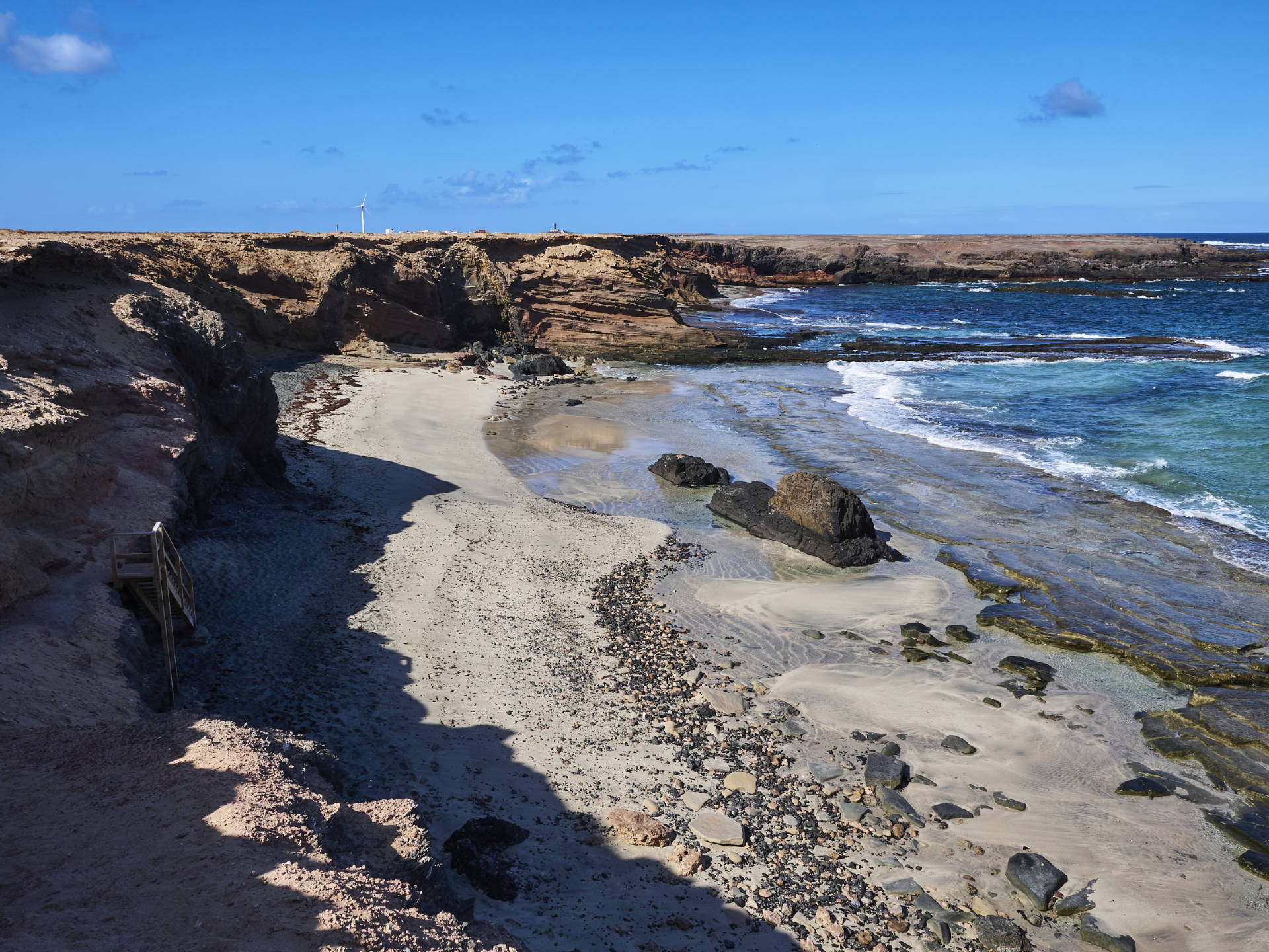 Der Playa de los Ochos Jandía Fuerteventura.
