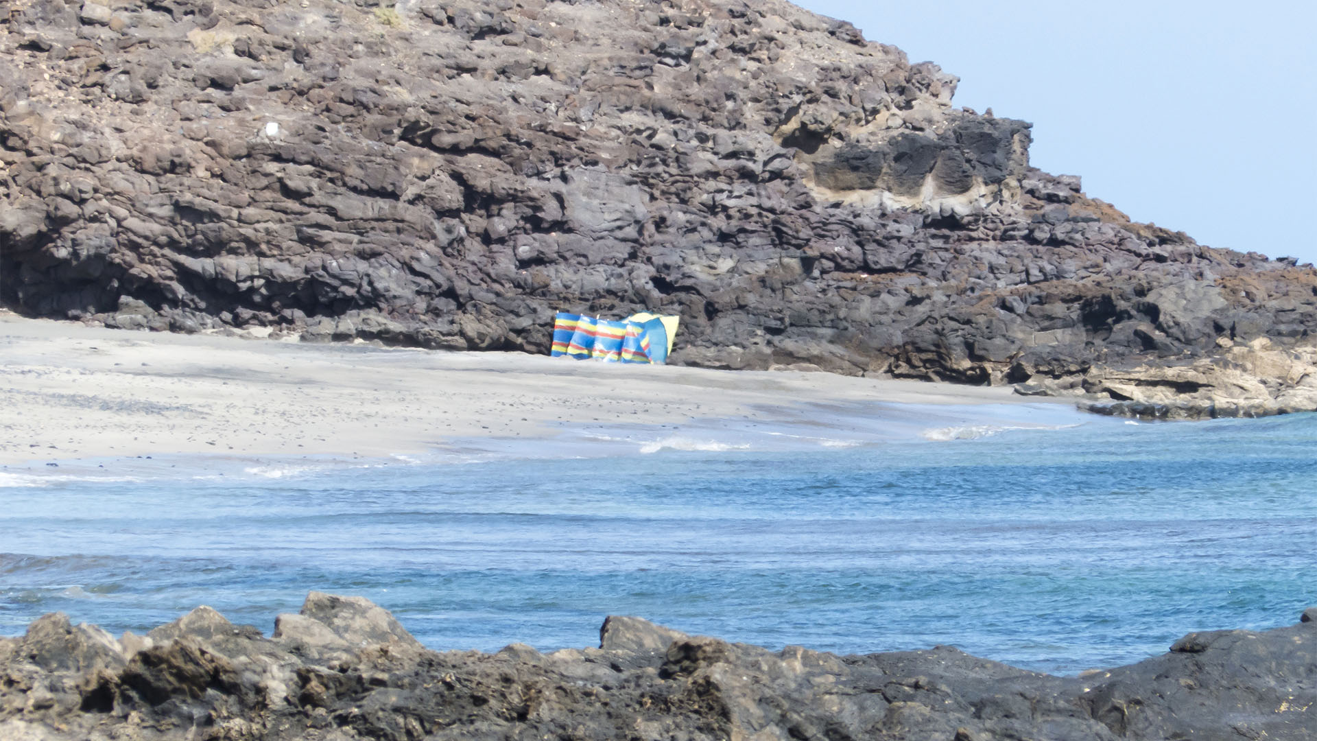 Strände Fuerteventura Ostküste: Playa de las Pilas aka Playa la Rajita.