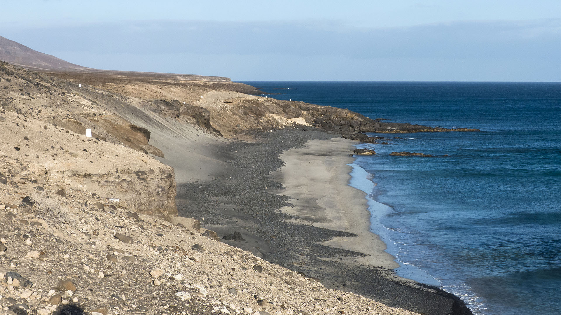 Strände Fuerteventura Ostküste: Playa de las Pilas aka Playa la Rajita.